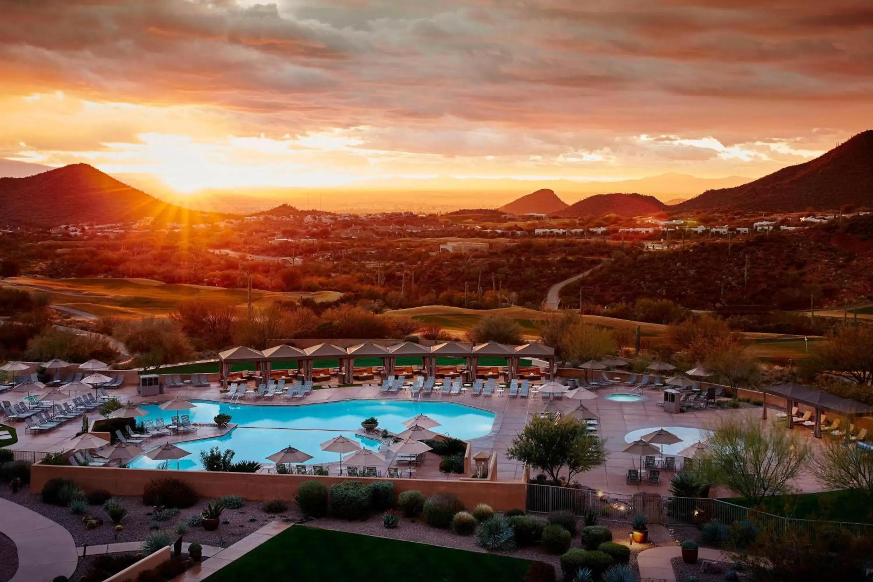 Property building, Pool View in JW Marriott Tucson Starr Pass Resort