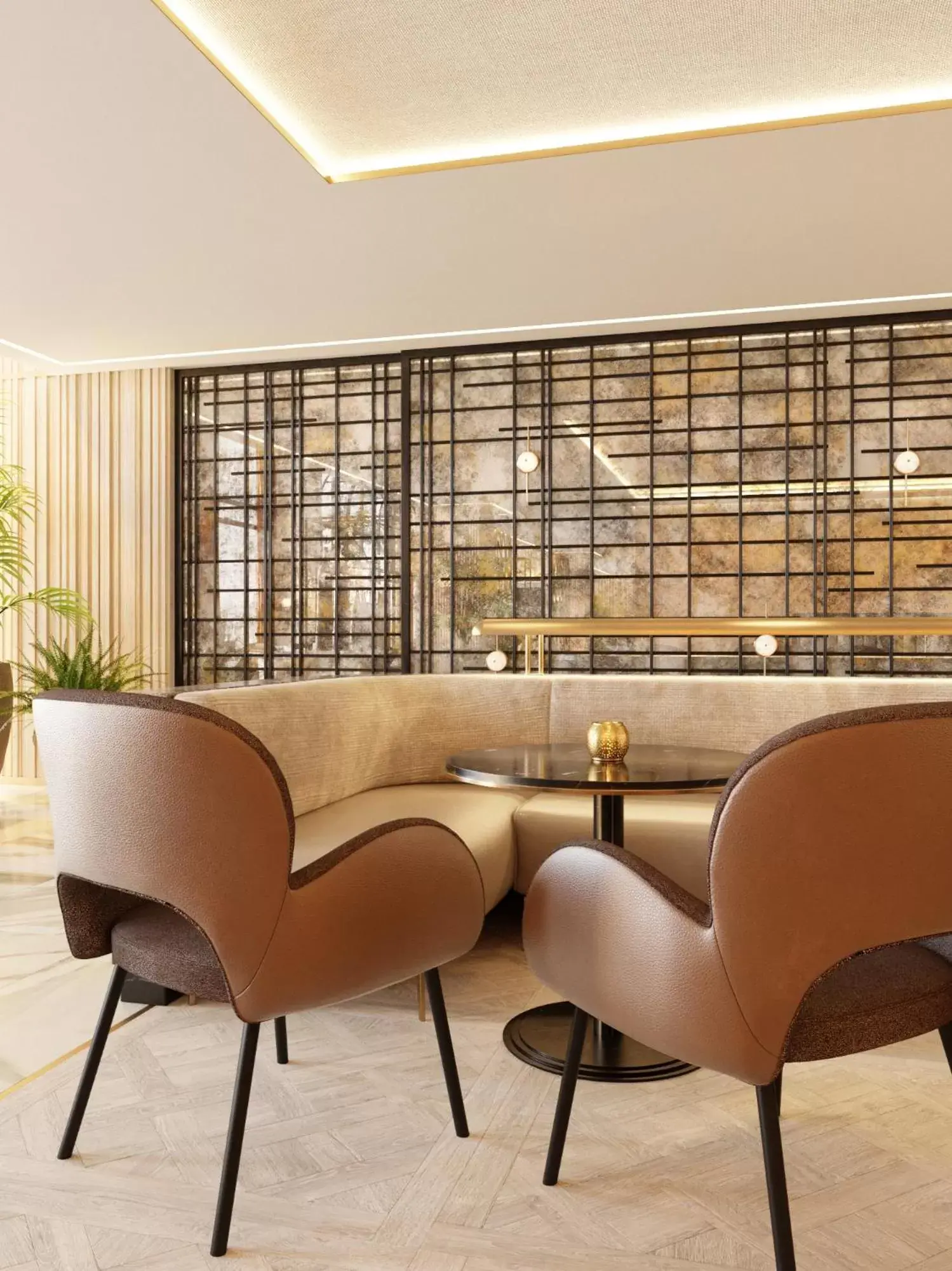 Restaurant/places to eat, Lounge/Bar in Radisson Blu Hotel Casablanca City Center