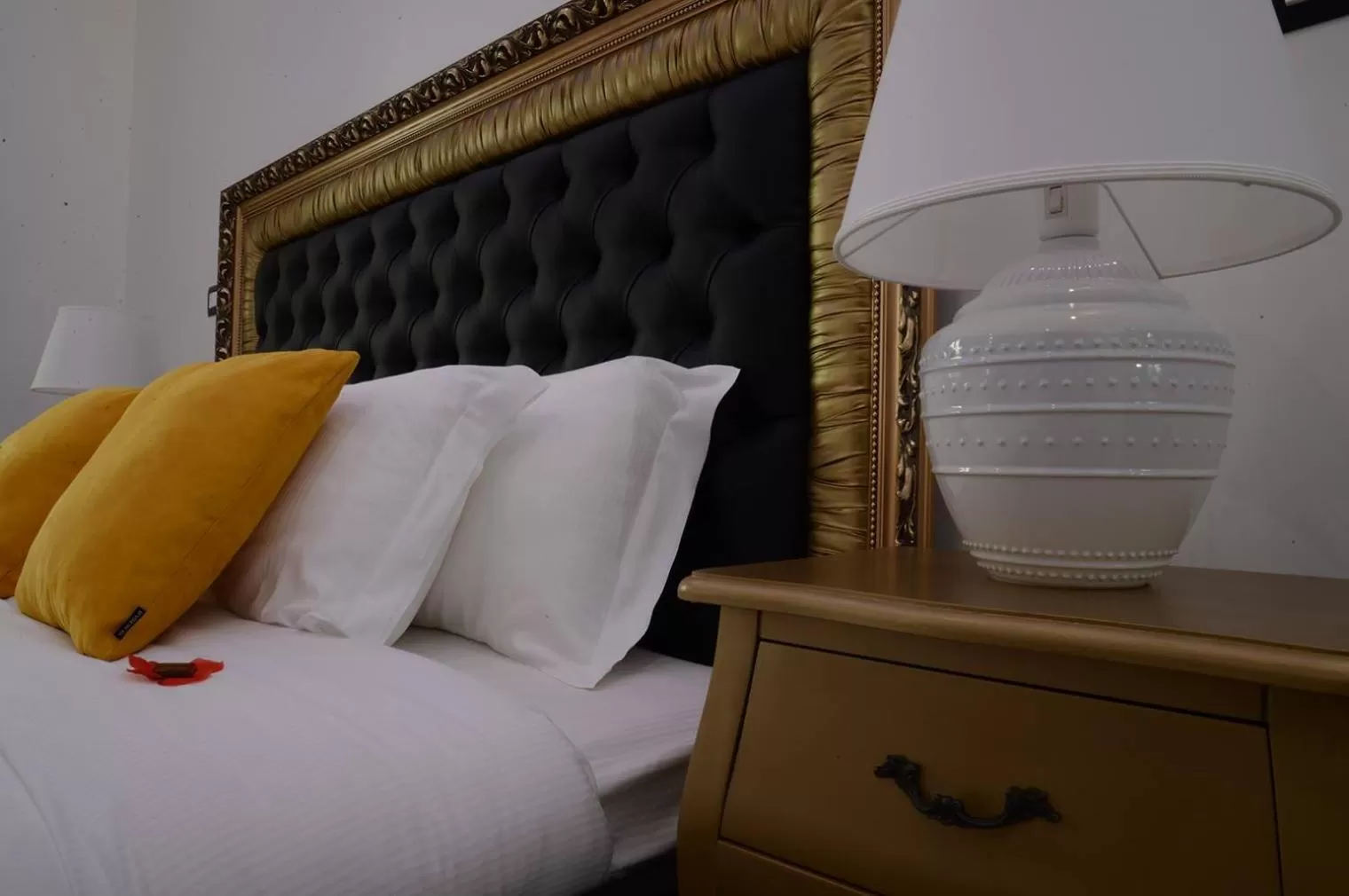 Bed in Escape Luxury Suite - CA Domus Collection