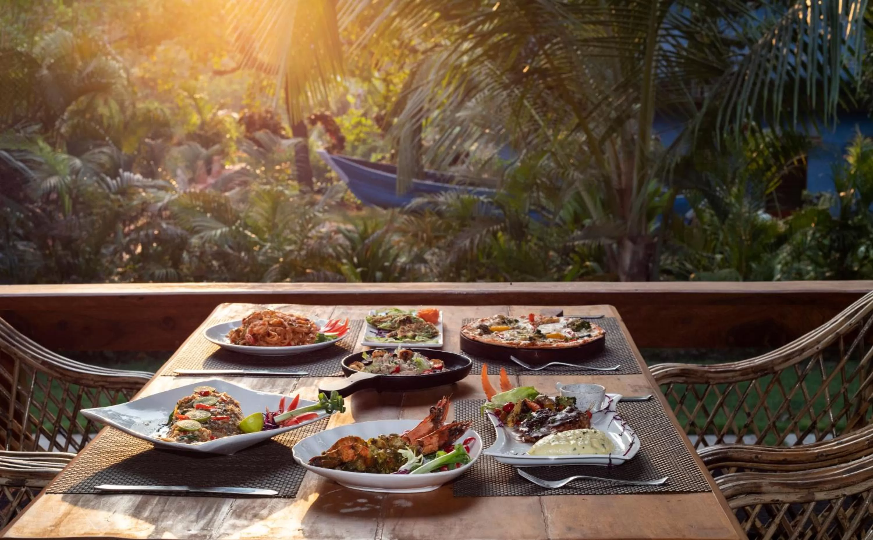 Restaurant/places to eat in Wild Berry Resort Agonda