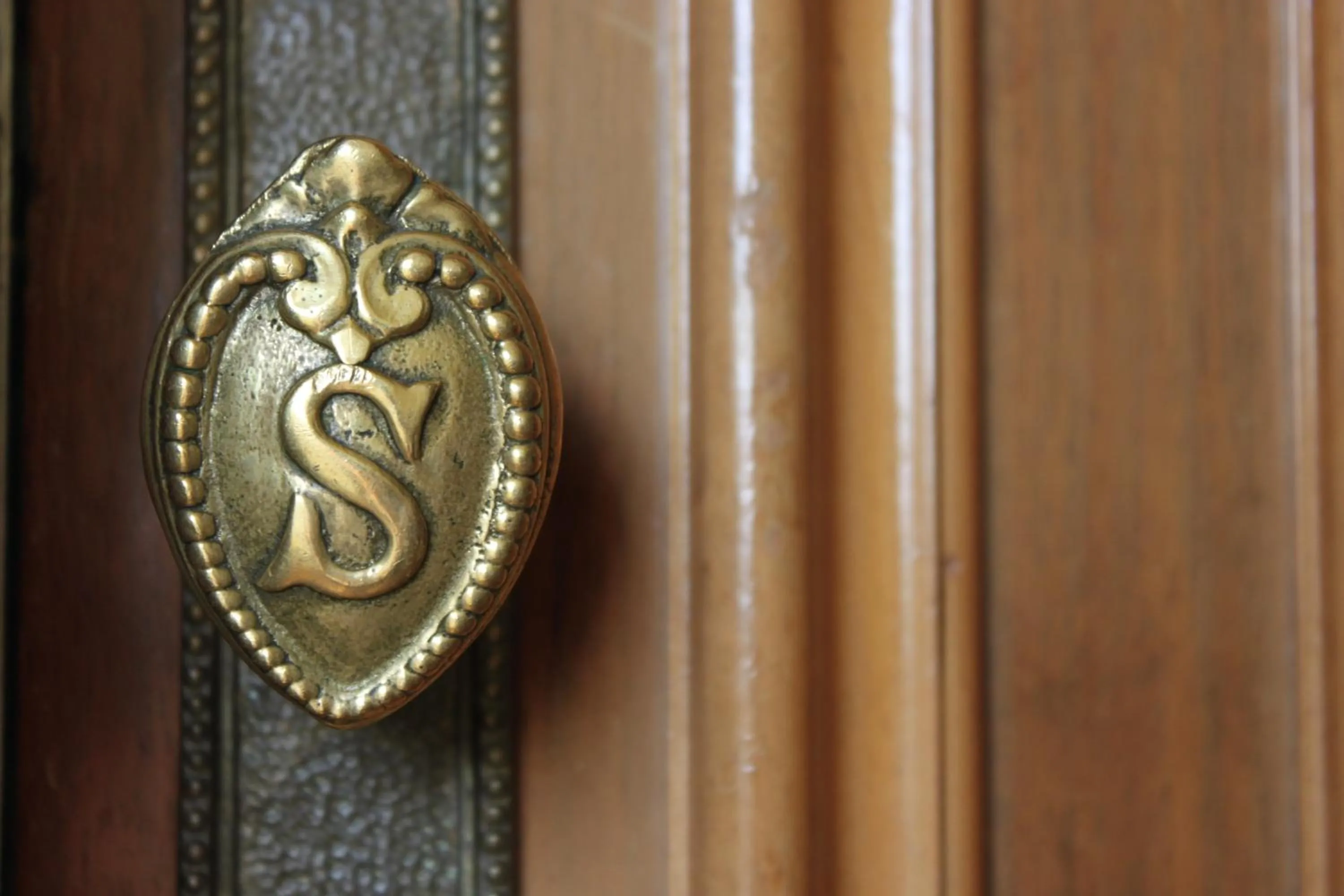 Decorative detail in Hotel Villa Stucky