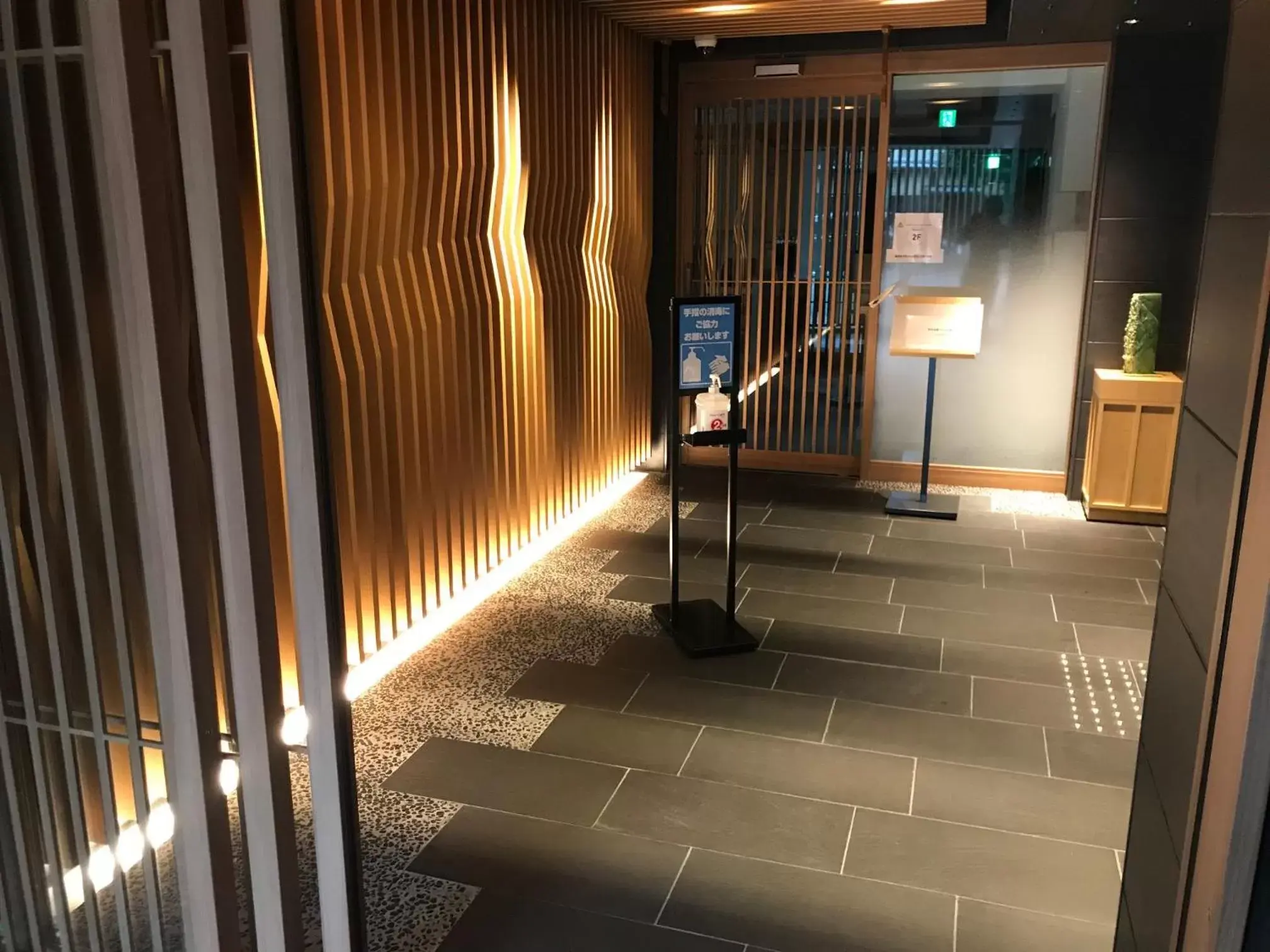 Lobby or reception in SH by the square hotel Kyoto Kiyamachi