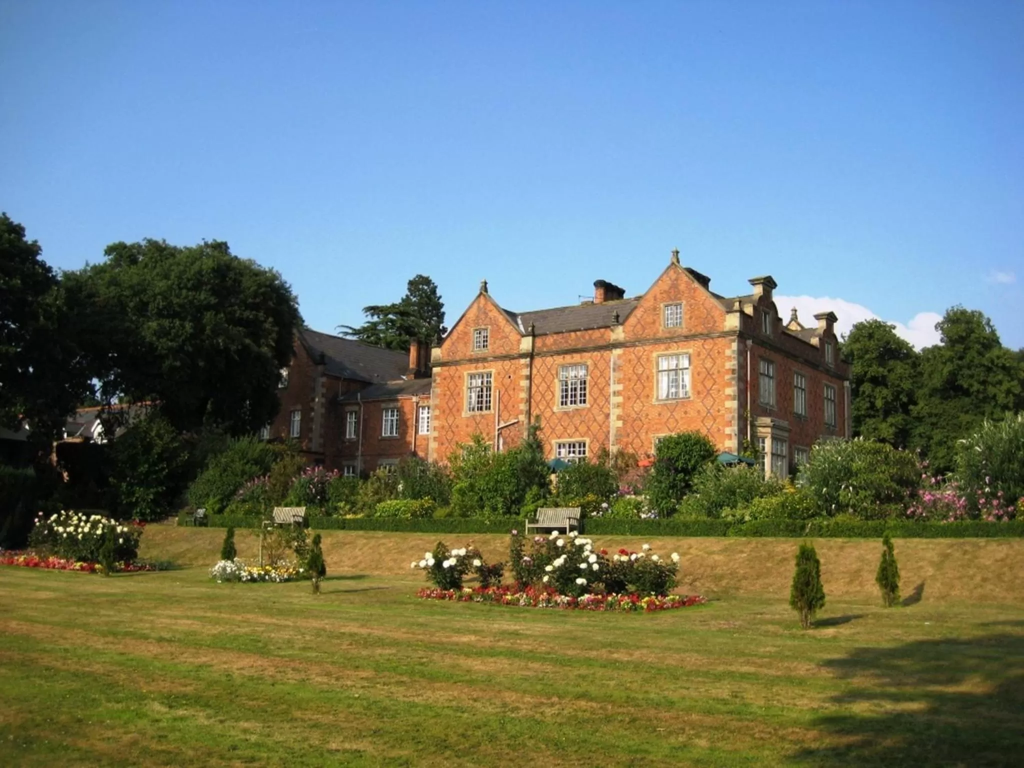 Facade/entrance in Willington Hall Hotel