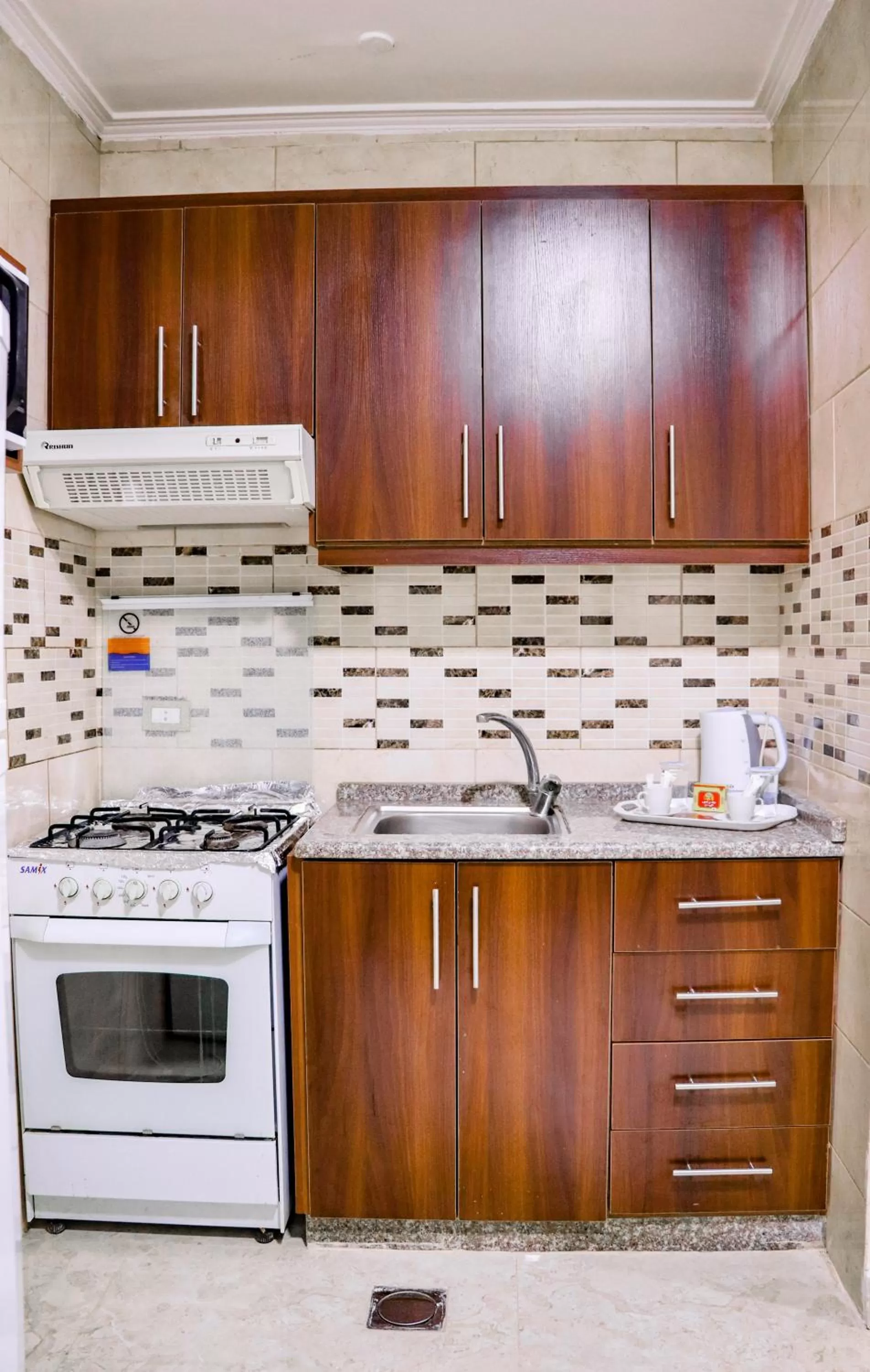 Kitchen or kitchenette in Al Jamal Suites