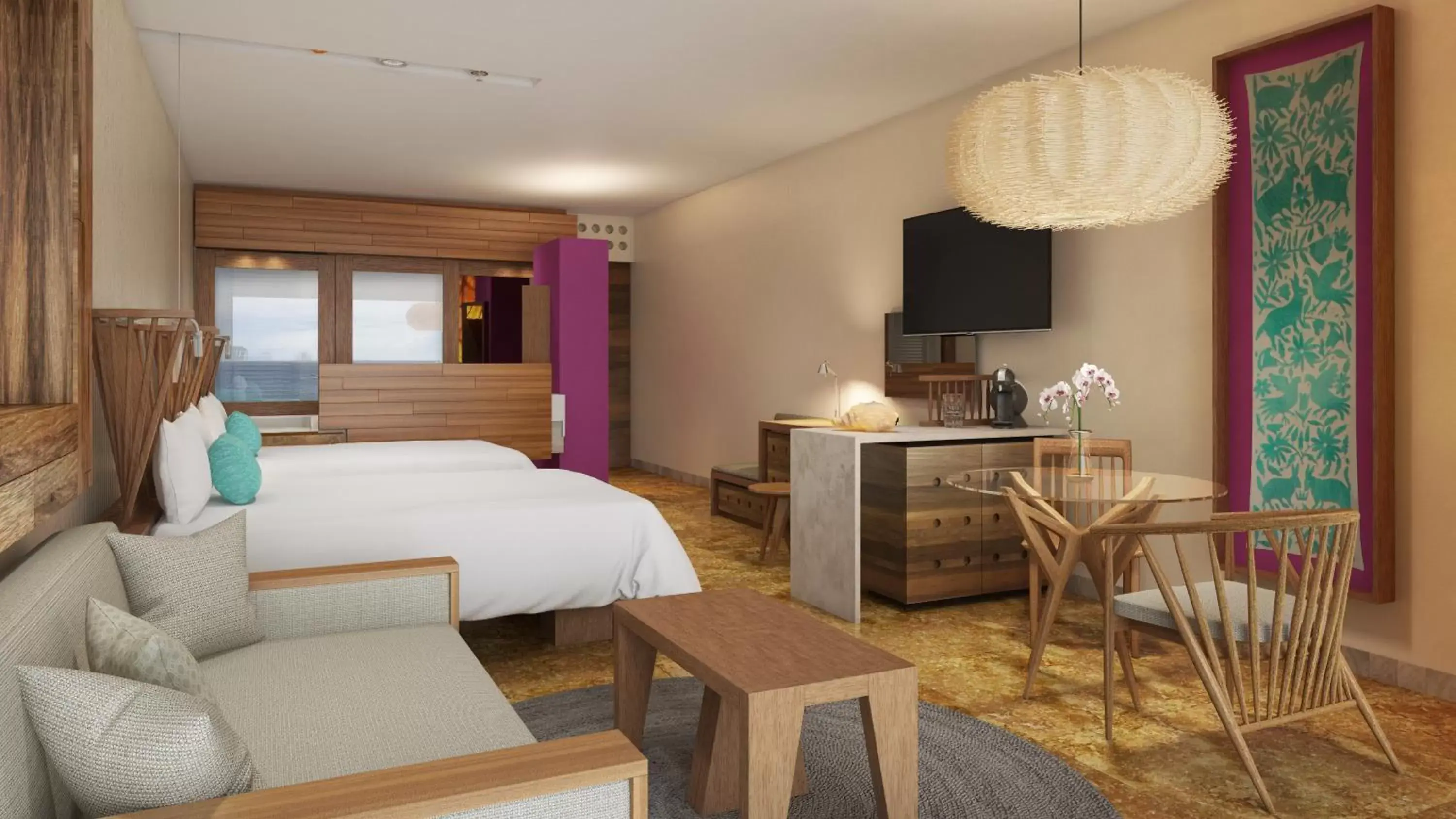 Photo of the whole room, Bed in Hotel Xcaret Mexico All Parks All Fun Inclusive Photo of the whole room, Bed in Hotel Xcaret Mexico All Parks All Fun Inclusive