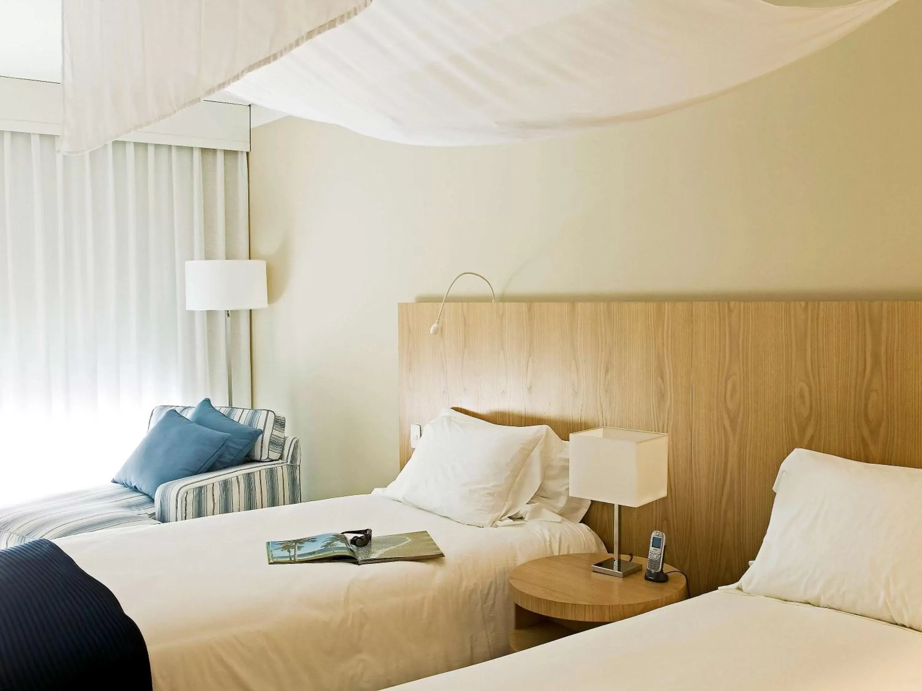 Classic Twin Room with Balcony in Hotel Jequitimar Guaruja Resort & Spa by Accor - Ex Sofitel
