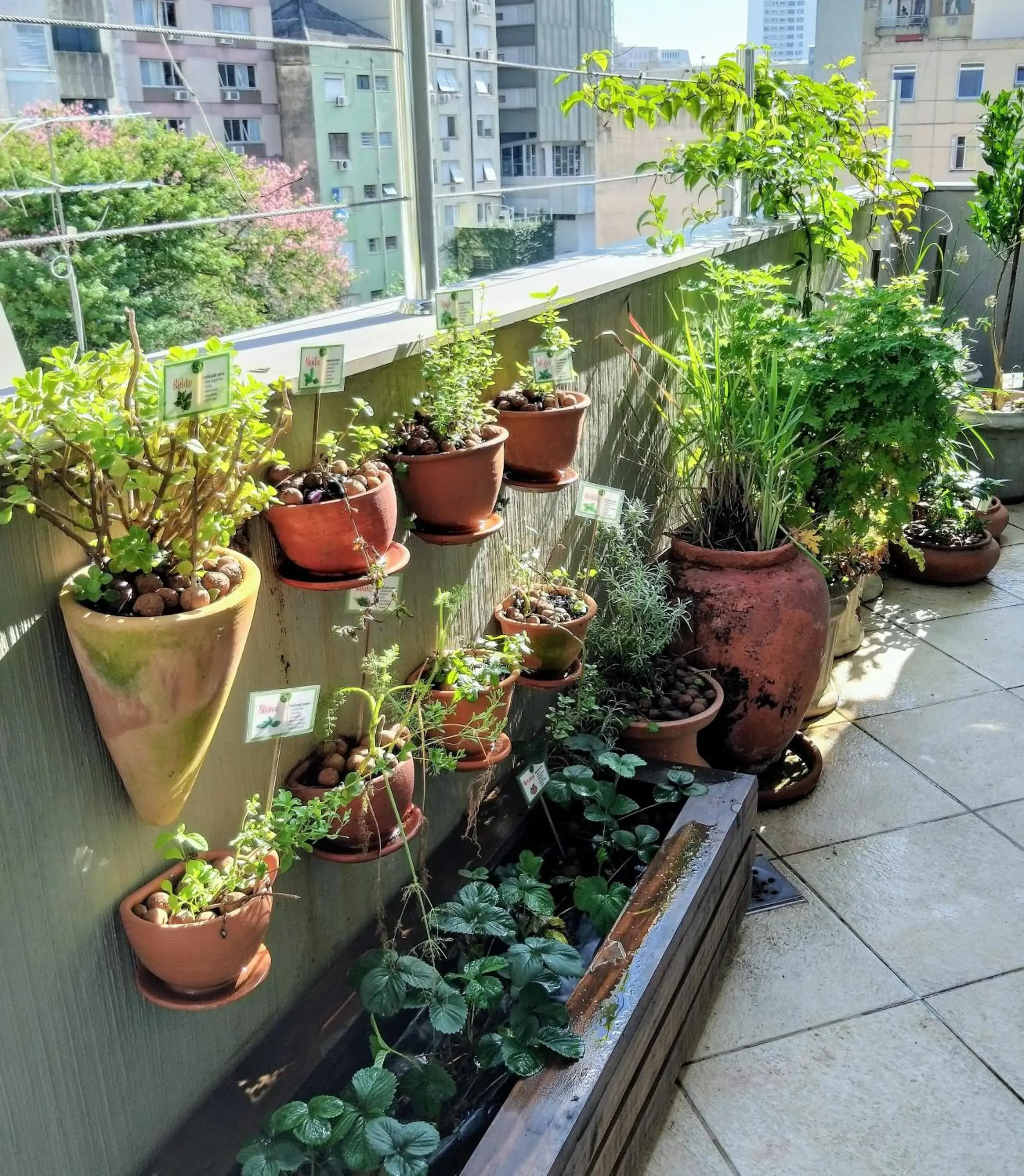 Balcony/Terrace in Eko Residence Hotel