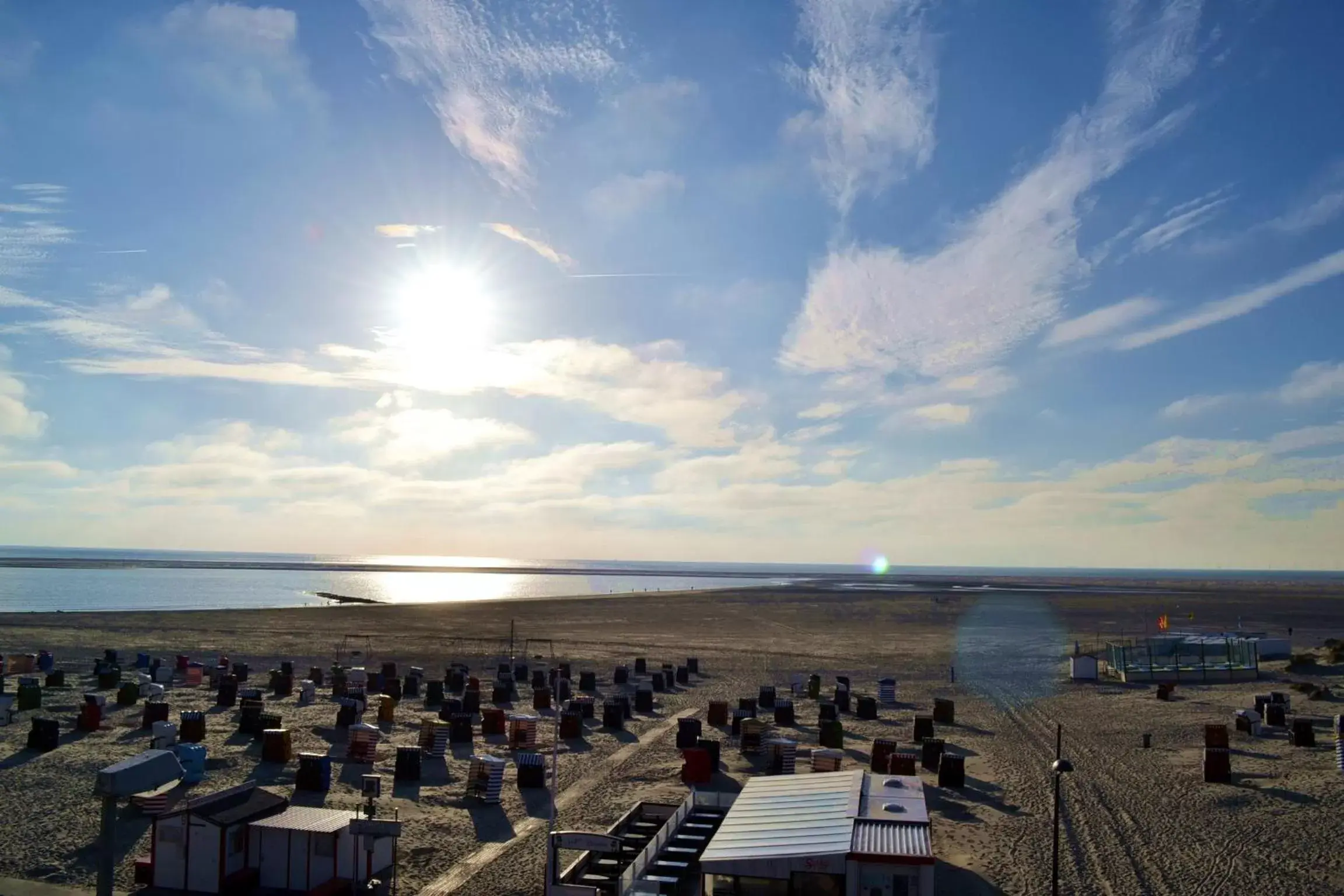 Beach in Hotel Weisse Düne