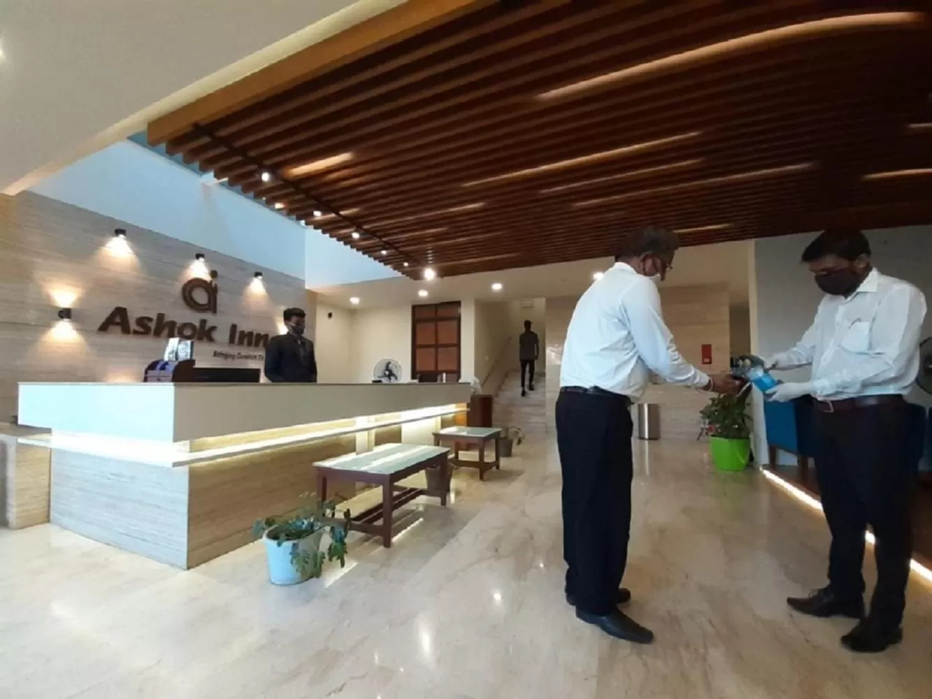 Facade/entrance in Ashok inn