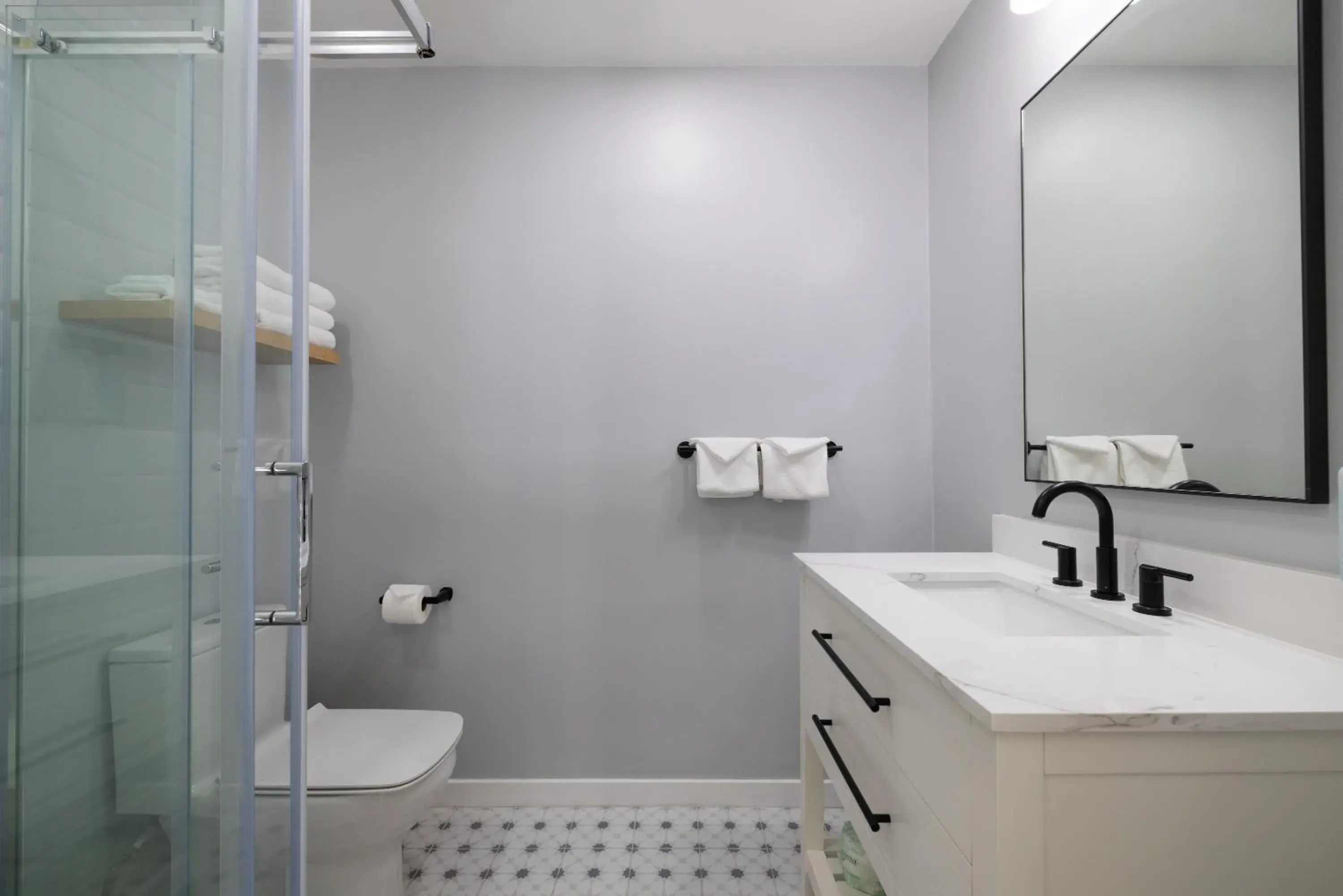 Shower, Bathroom in Tides Oceanview Inn and Cottages