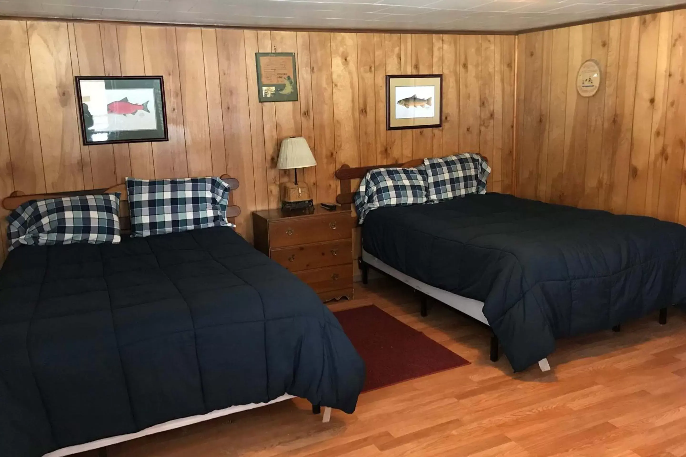 Bed in Elkhorn Lodge