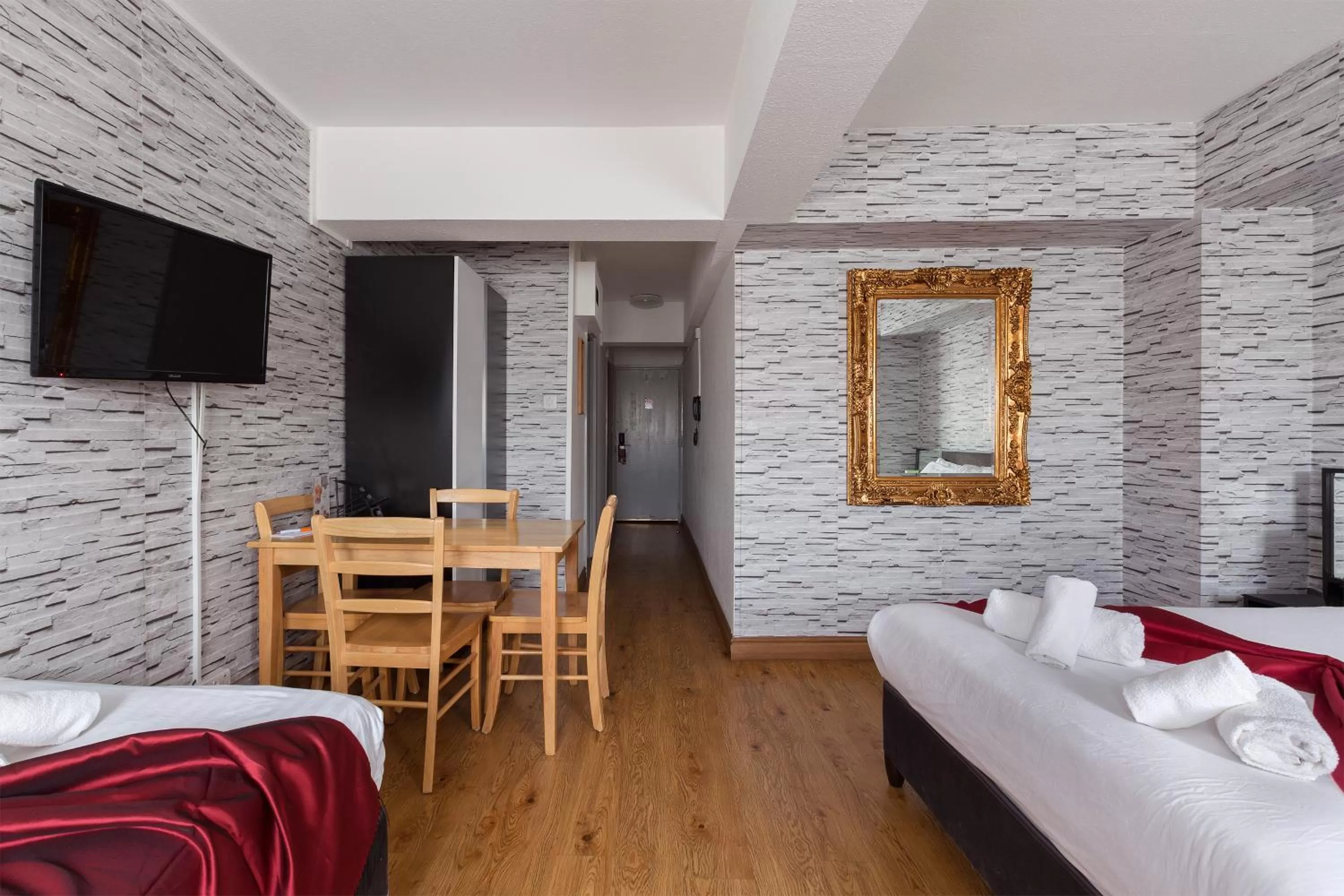 View (from property/room), Bed in Central Hoxton Shoreditch