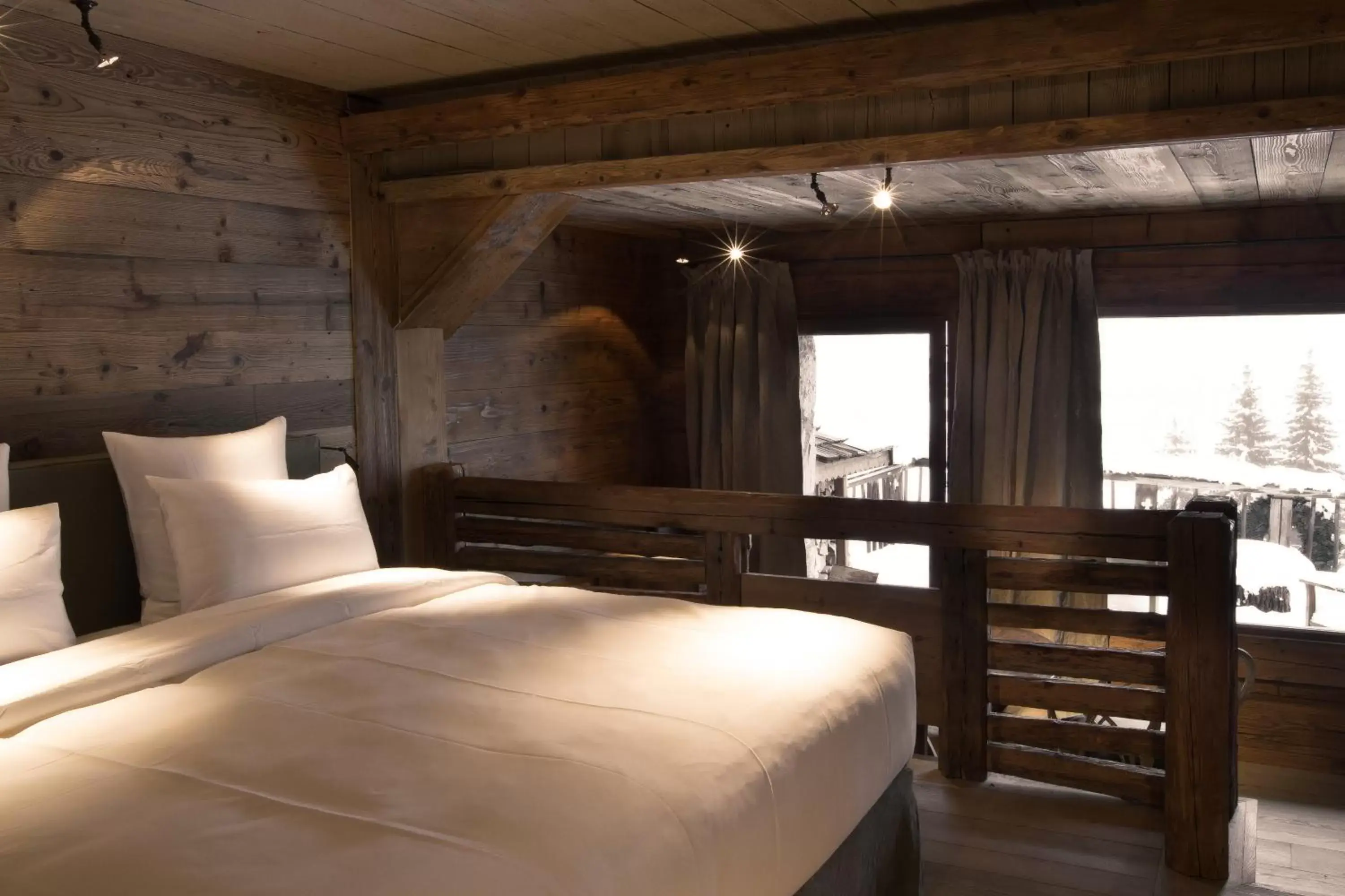 Bed in Zannier Hotels Le Chalet