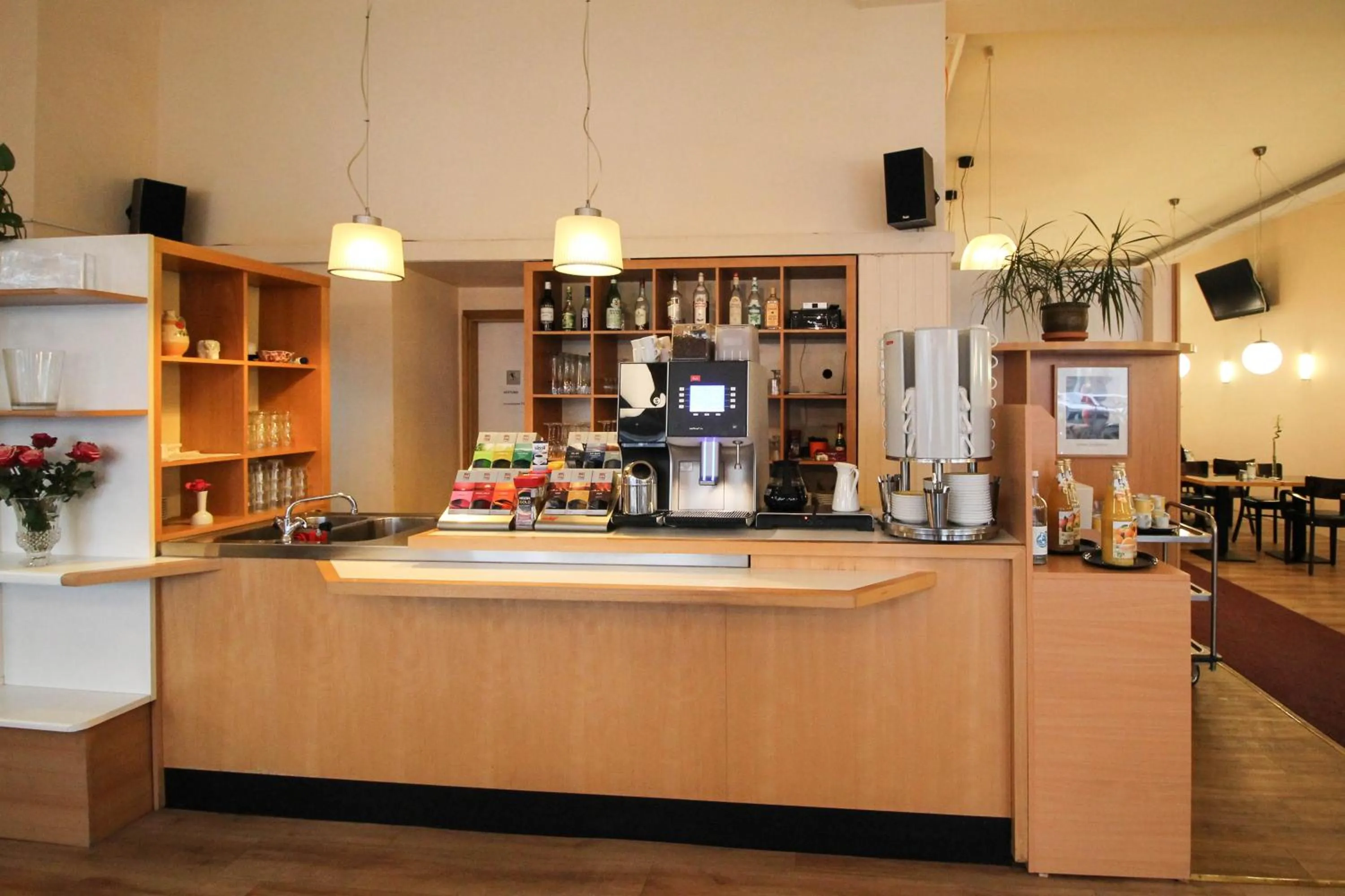 Coffee/tea facilities in Hotel Sachsenhof