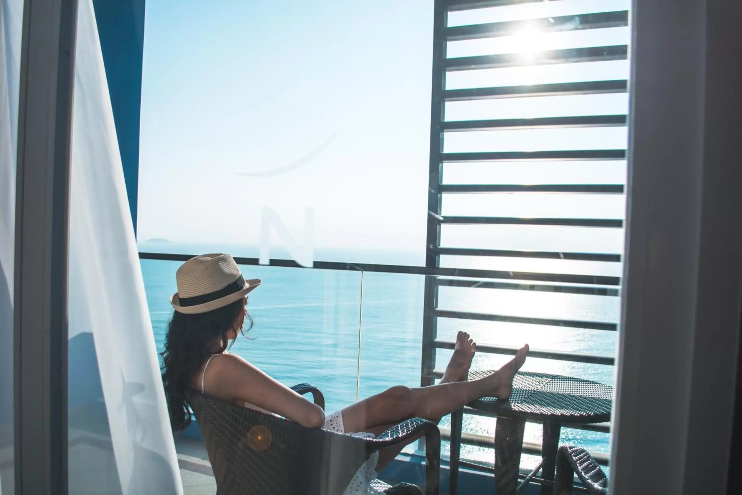 Seating area in Hotel Novotel Nha Trang