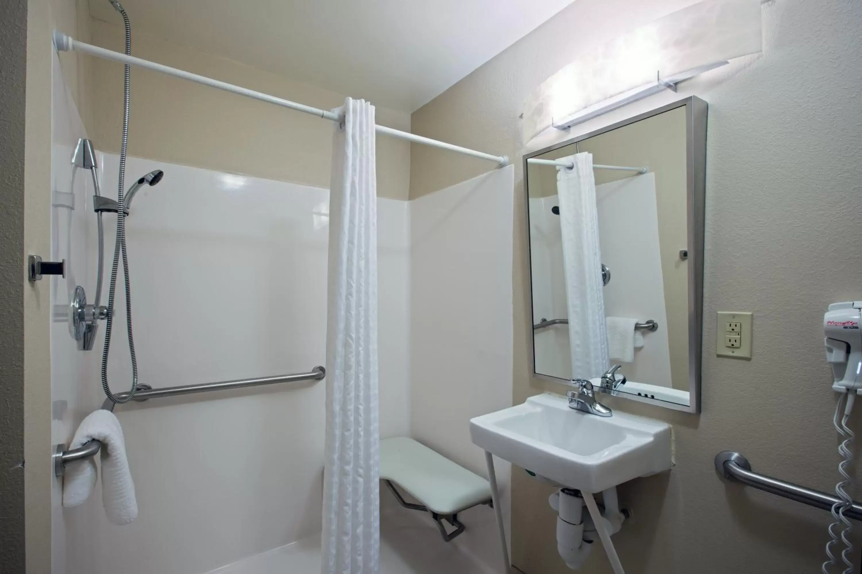 Photo of the whole room, Bathroom in Candlewood Suites Indianapolis Northwest, an IHG Hotel