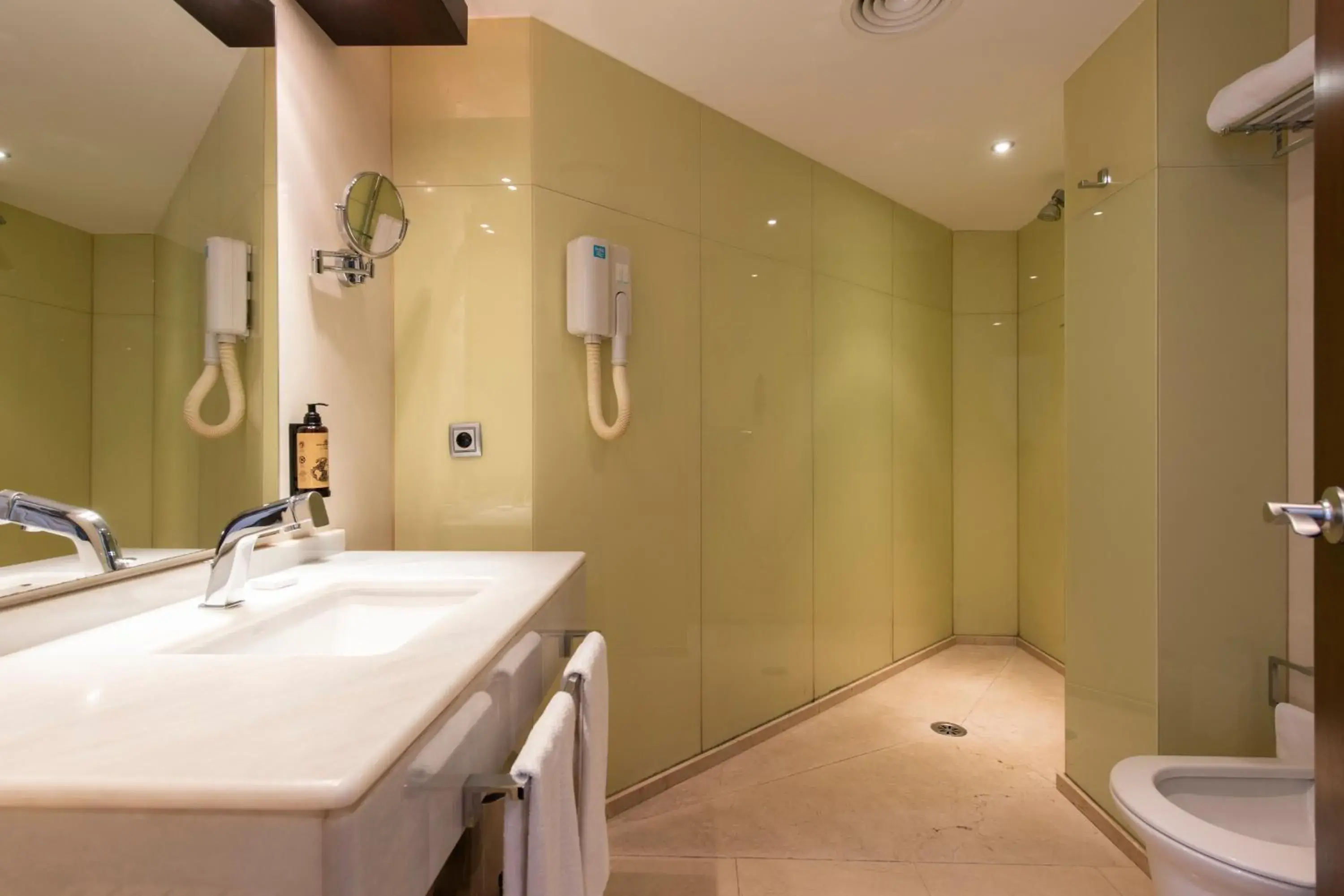 Shower, Bathroom in Hotel America Vigo