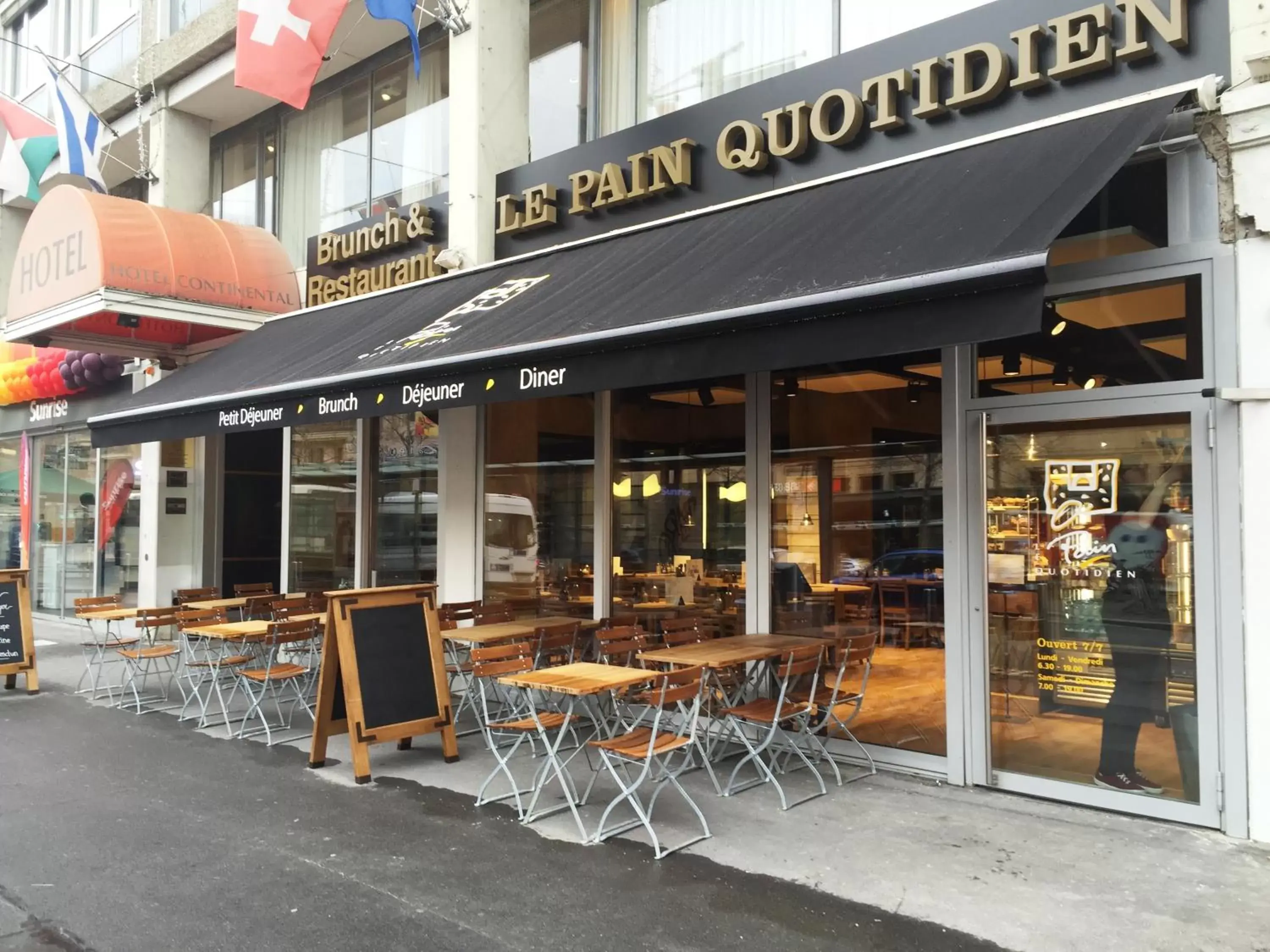 Restaurant/places to eat in Continental Hotel Lausanne Restaurant/places to eat in Continental Hotel Lausanne