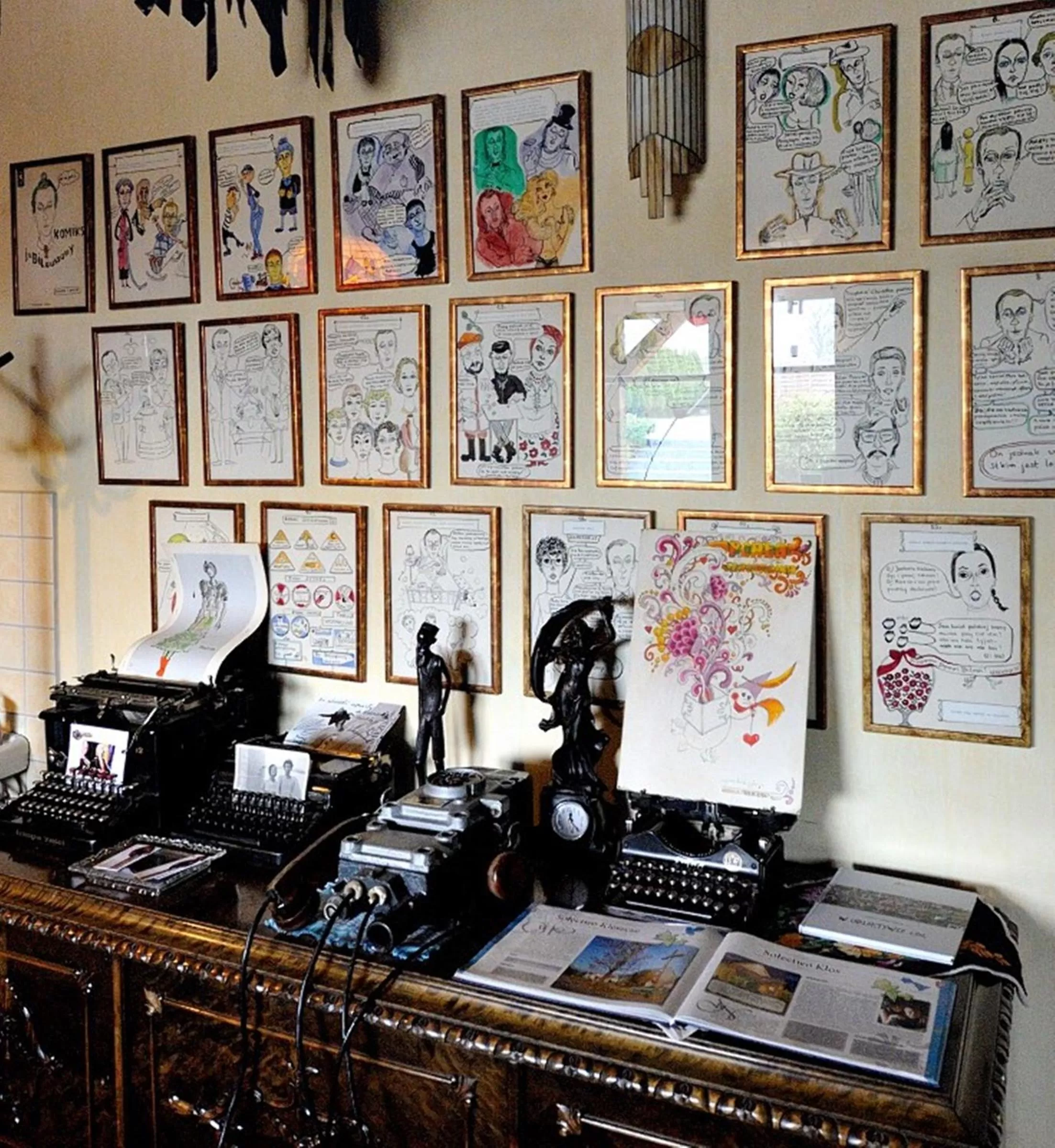 Lobby or reception in Gościniec pod Kłosem