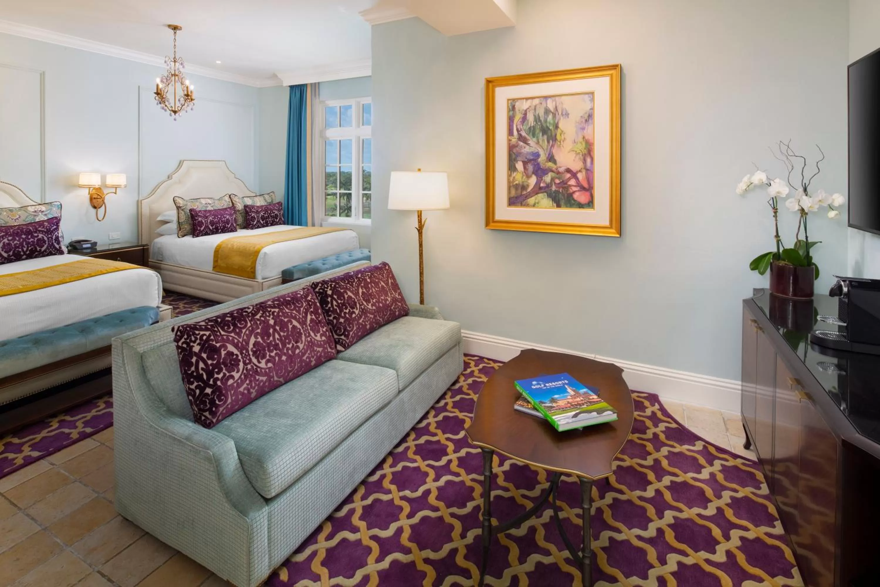 Bed in Biltmore Hotel Miami Coral Gables