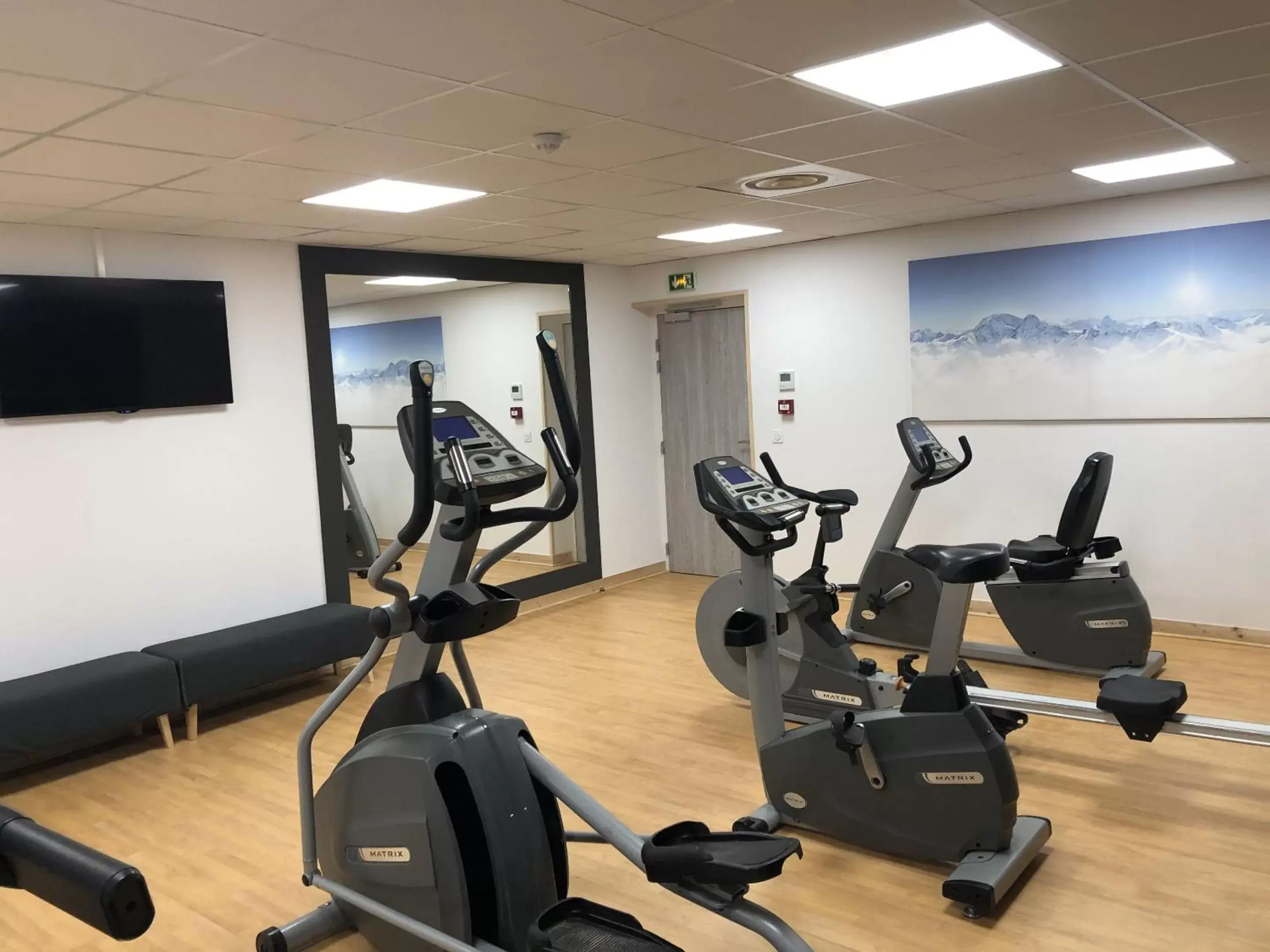 Sports, Fitness Center/Facilities in Hôtel Prestige Odalys Le Chamois