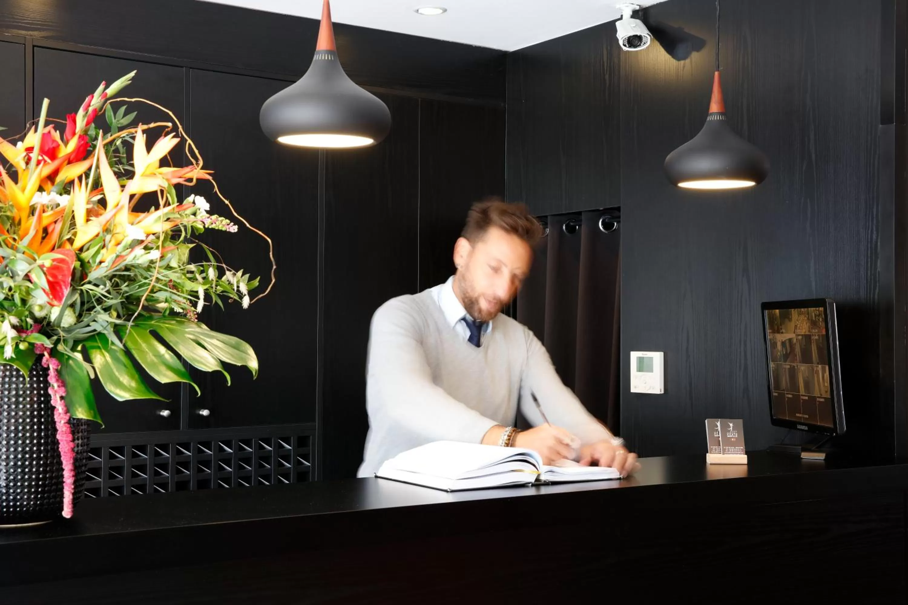 Staff in Paris Bastille