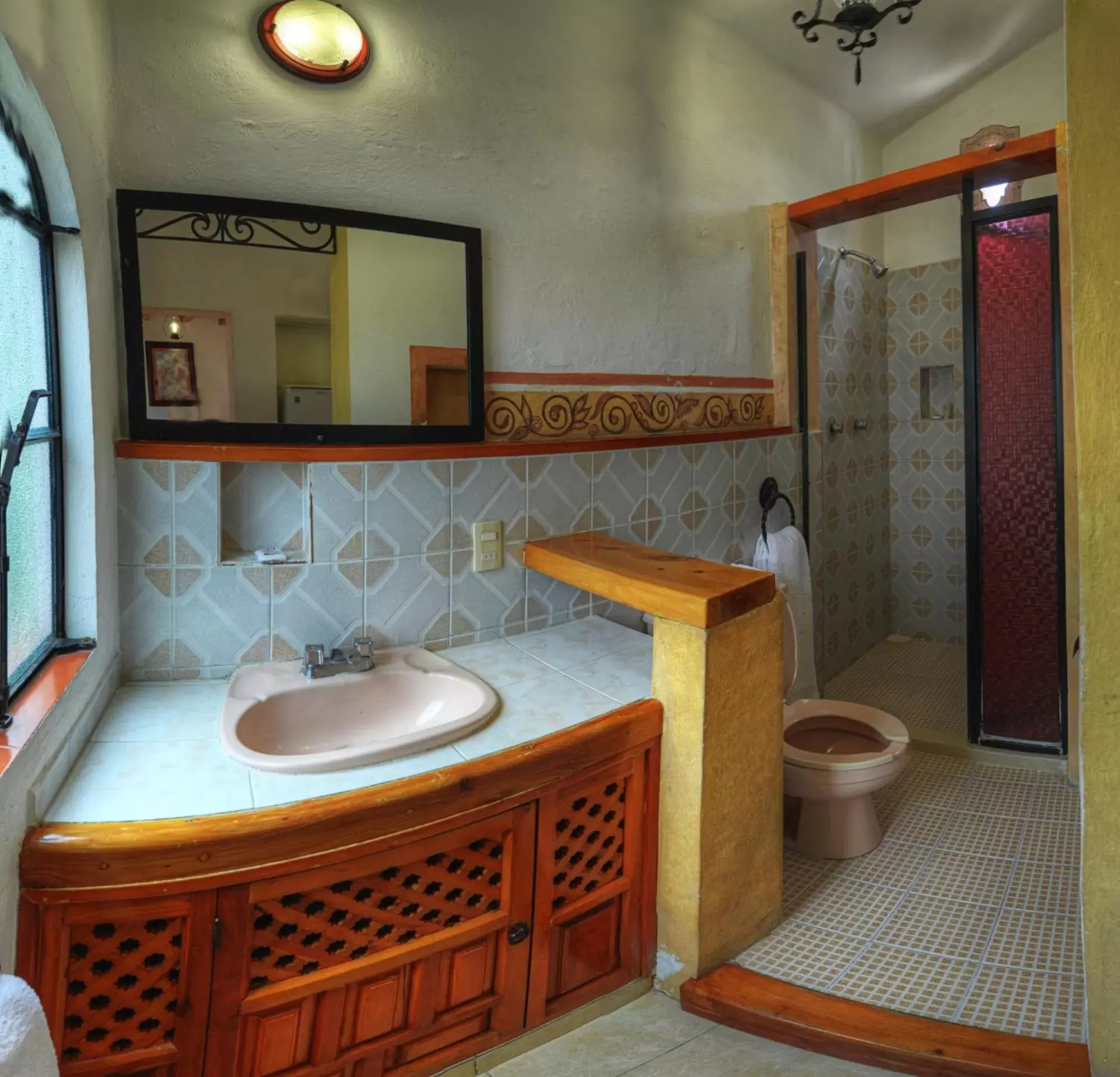 Bathroom in Hotel Posada San Javier