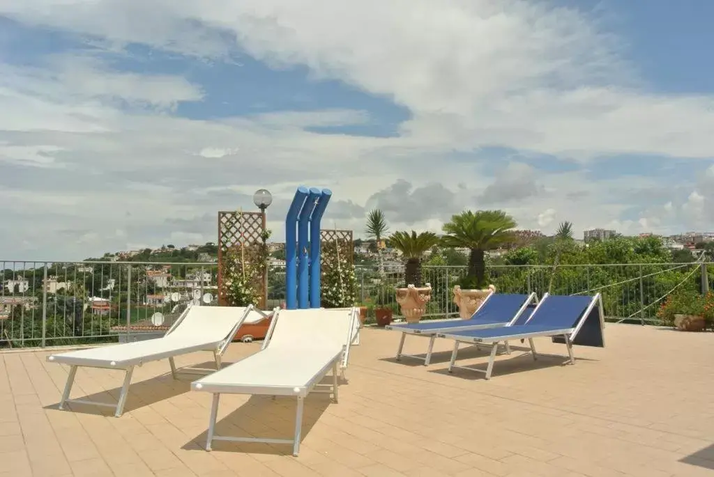 Balcony/Terrace in Hotel Le Pinede Vistamare