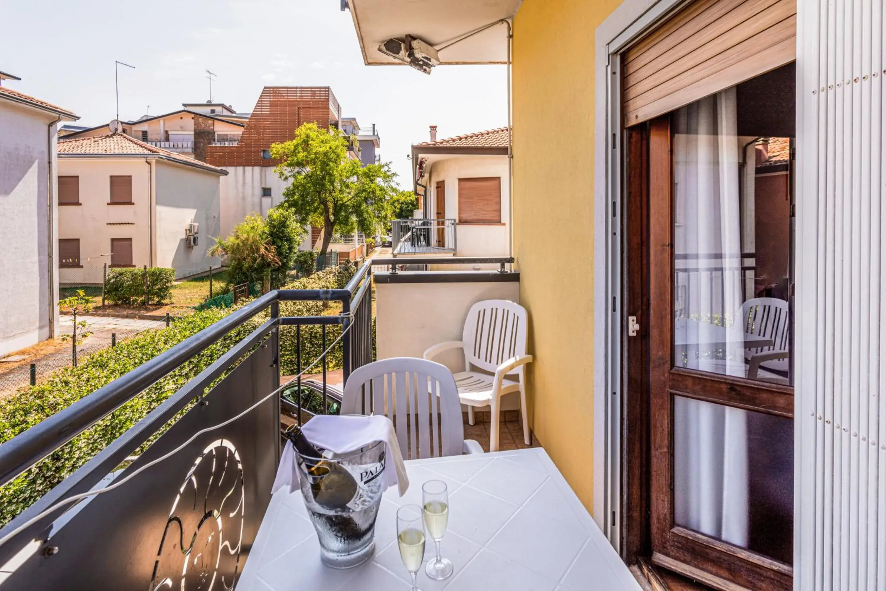 Balcony/Terrace in Hotel Diana