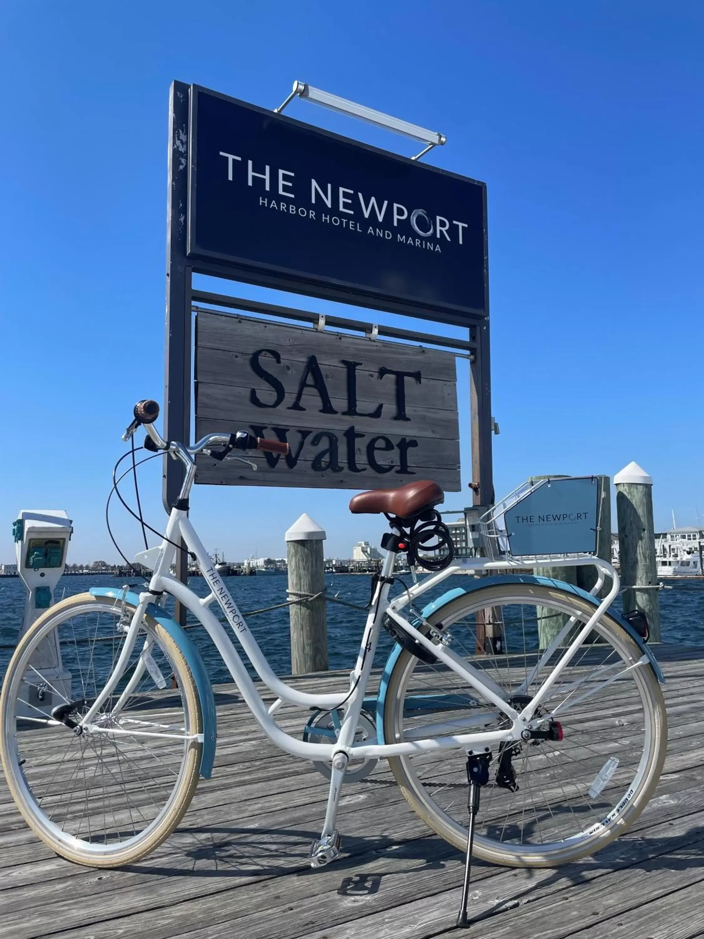 Cycling in The Newport Harbor Hotel & Marina