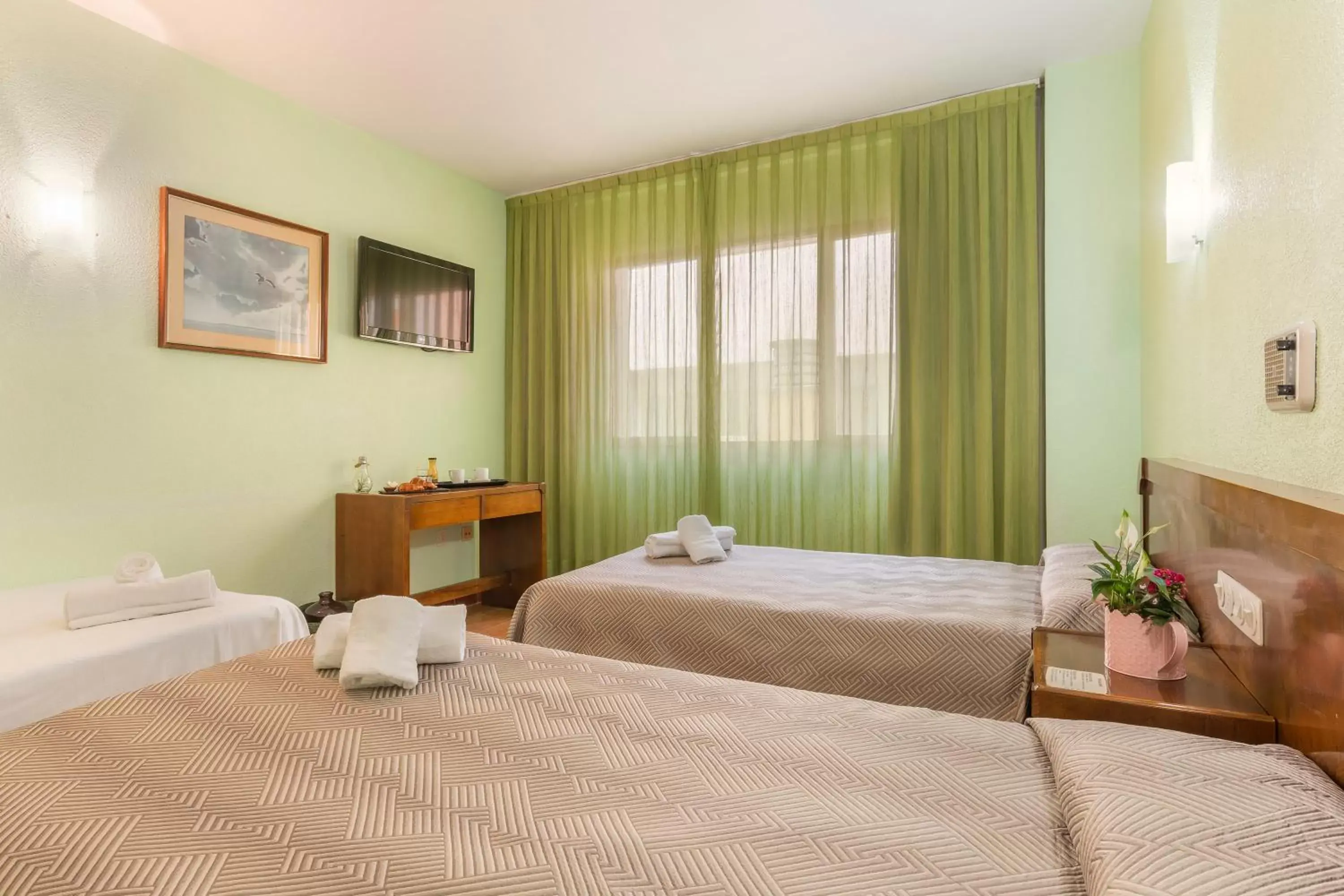 Decorative detail, Bed in Hotel Sierra de Arcos