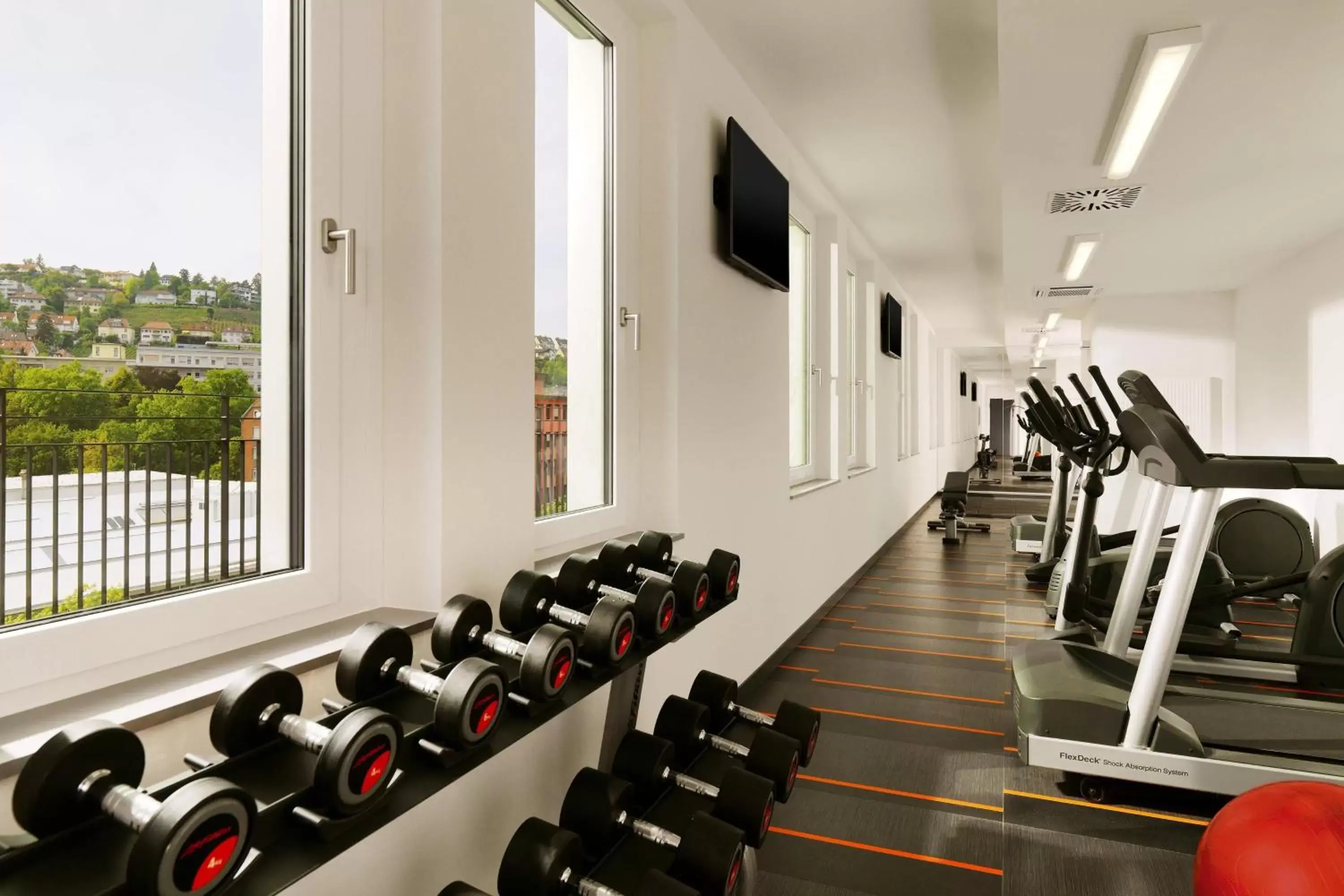 Fitness centre/facilities, Fitness Center/Facilities in Aloft Stuttgart