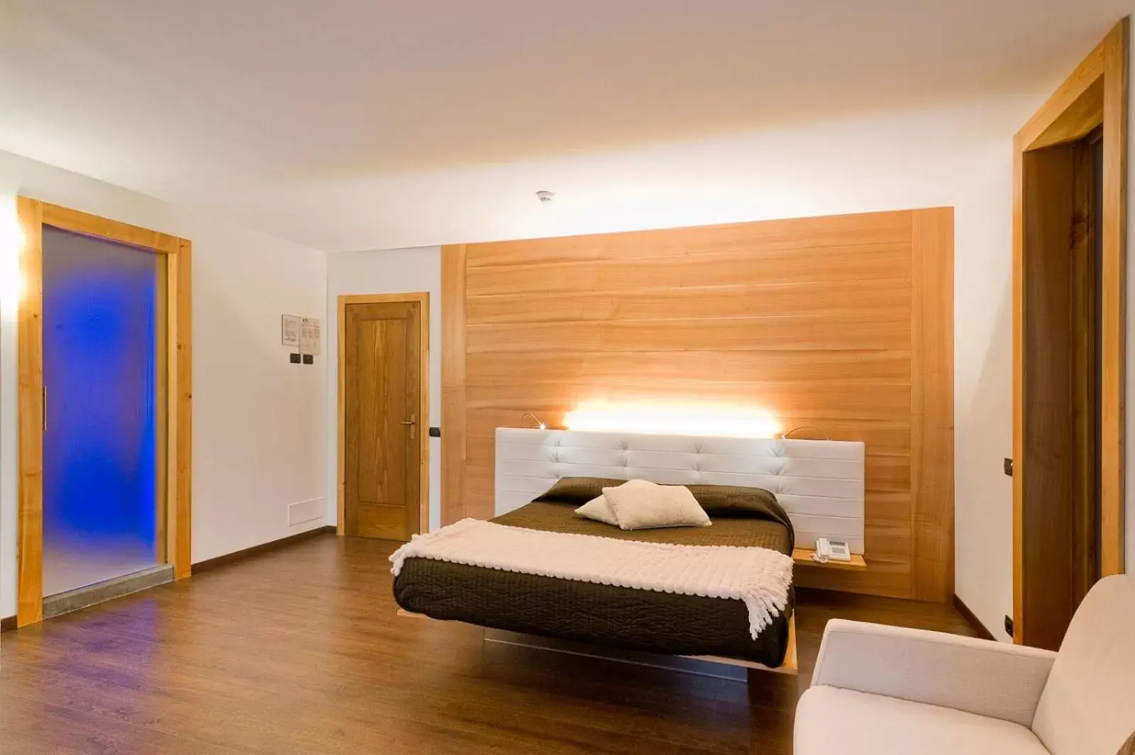 Bedroom, Bed in Hotel Ferrovia