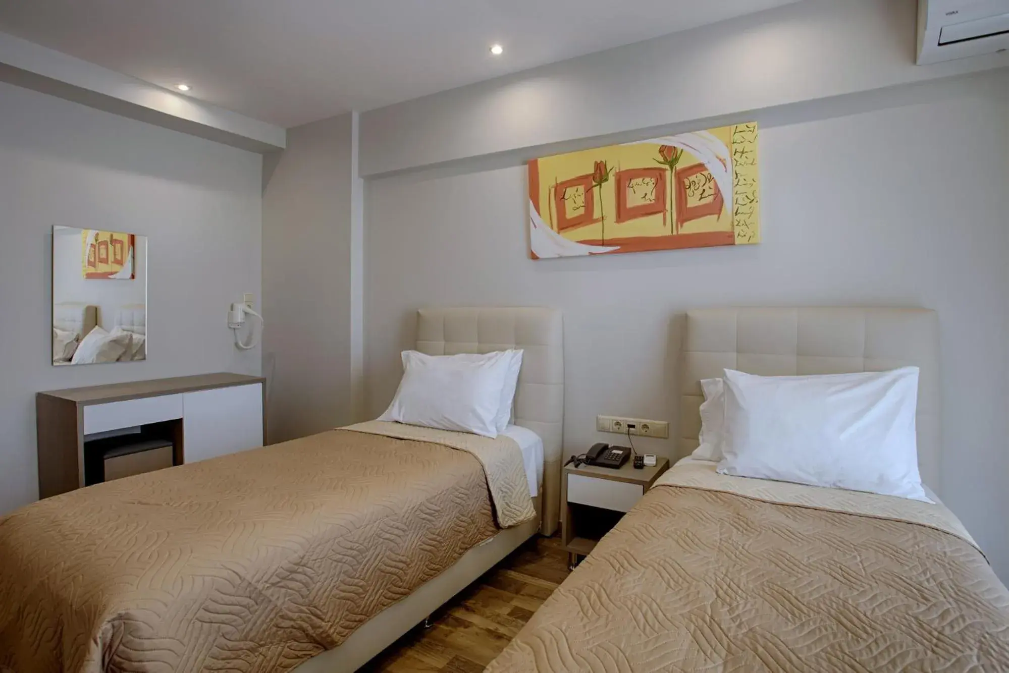 Bed in Irini Hotel