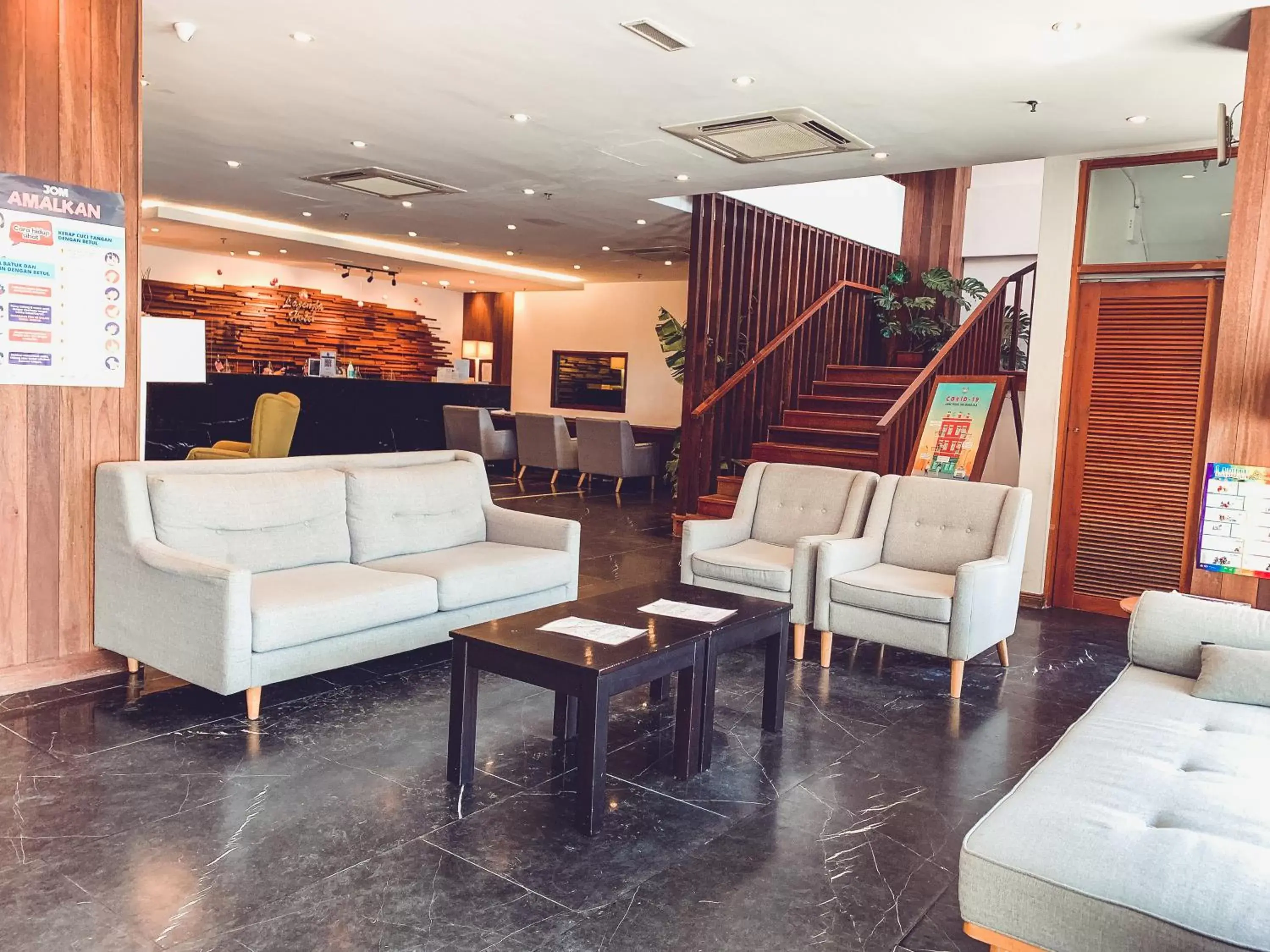 Lobby/Reception in Lazenda Hotel