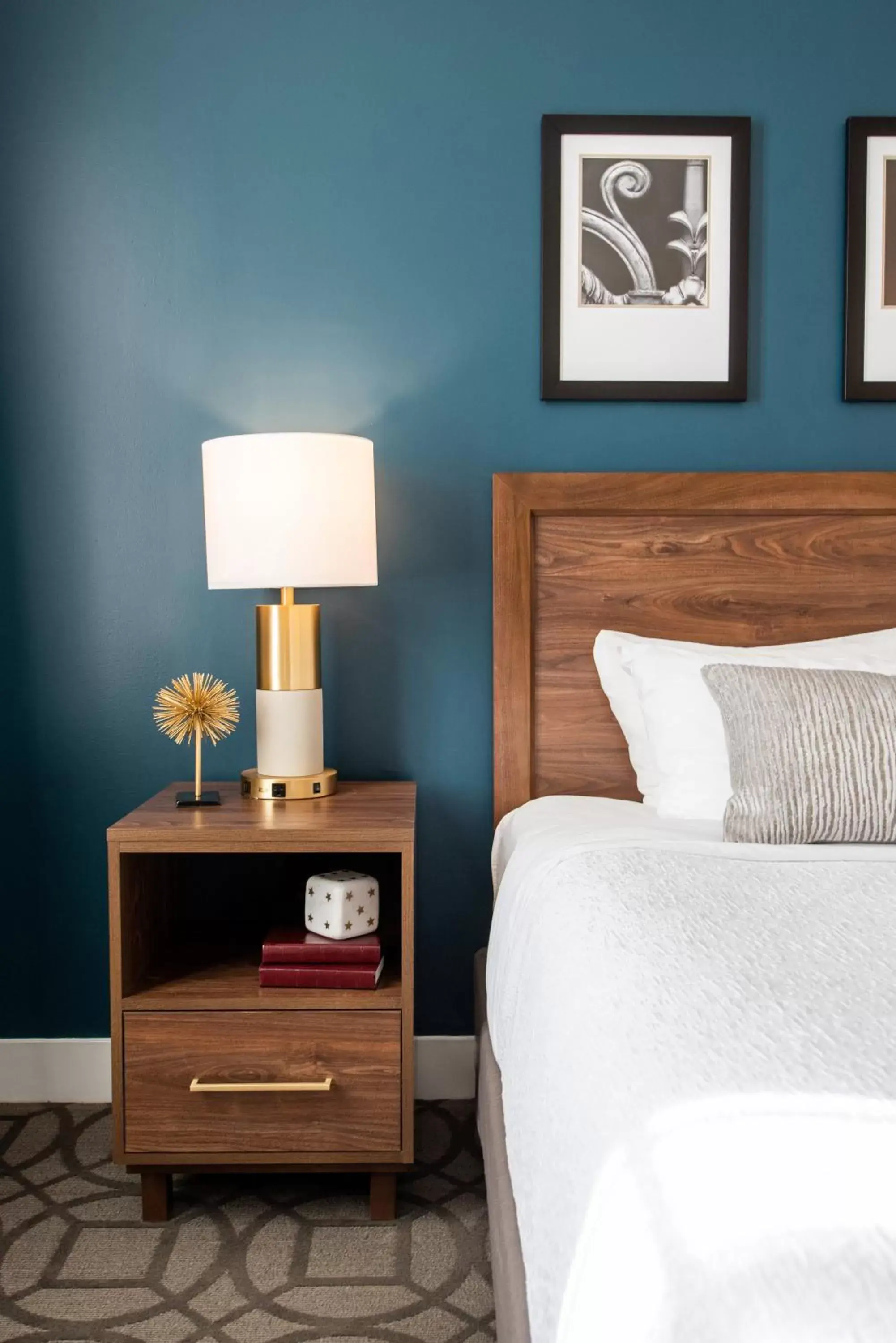 Accessible Queen Room with Roll In Shower in Magnolia Hotel Omaha Accessible Queen Room with Roll In Shower in Magnolia Hotel Omaha