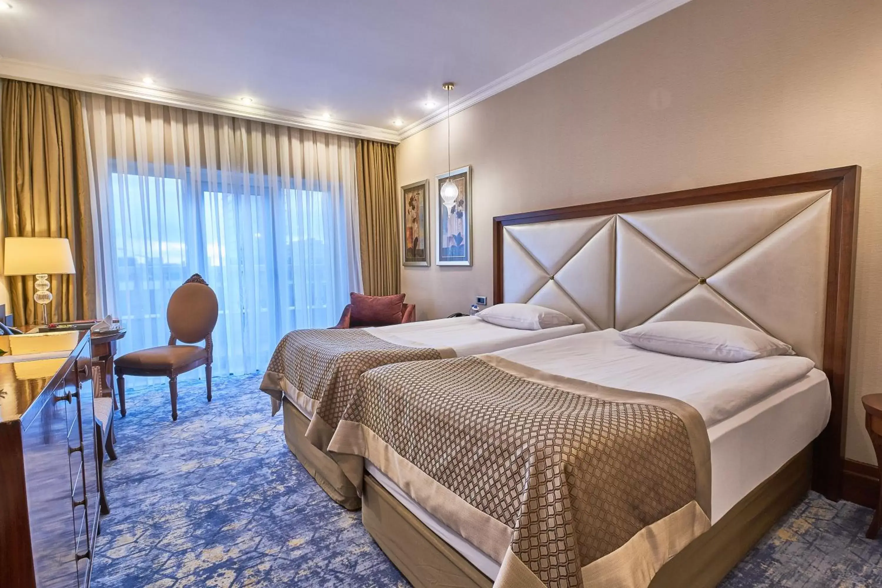 Bed in Rixos President Hotel Astana