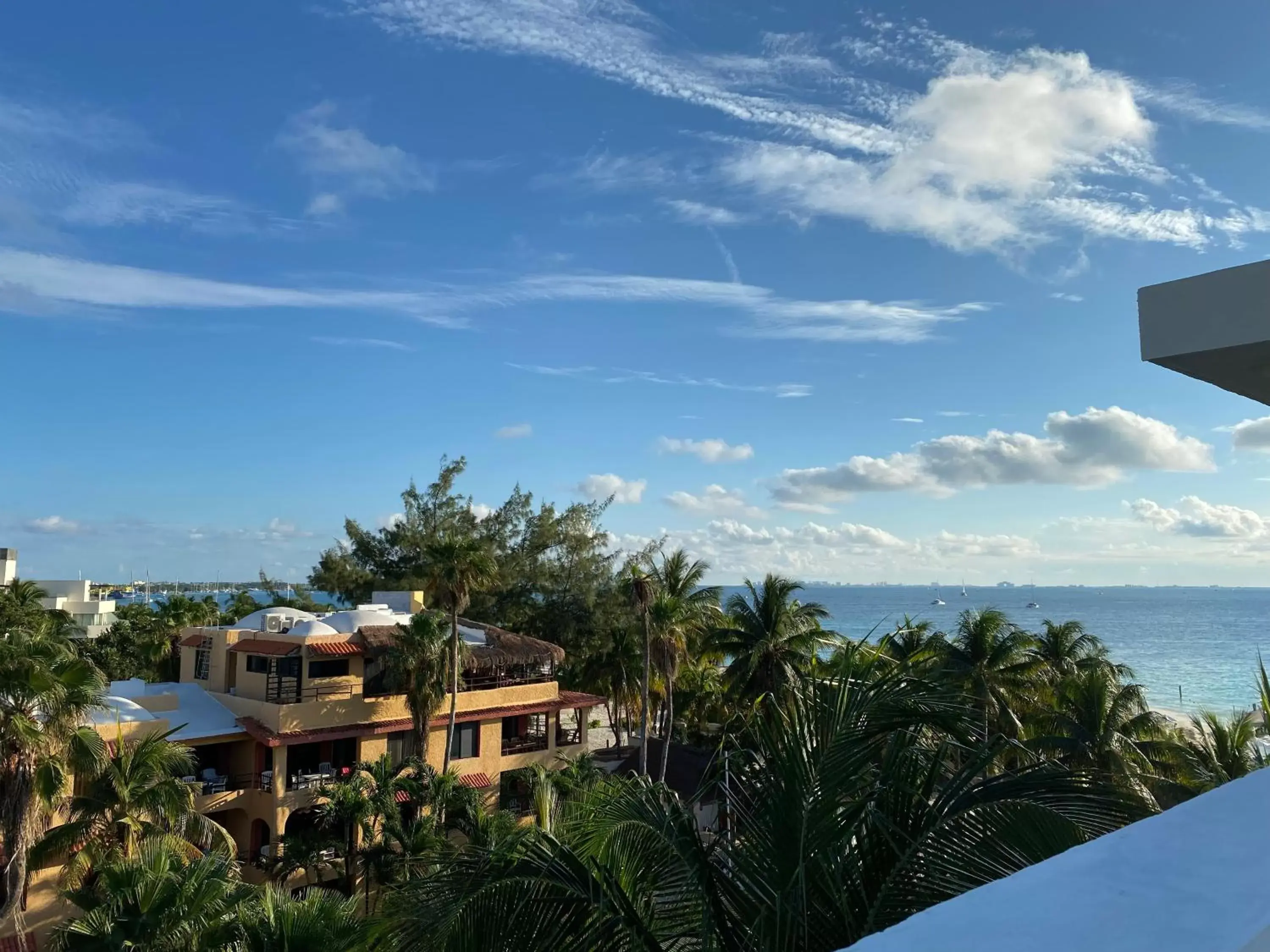 City view in Cuxos Hotel Beachfront