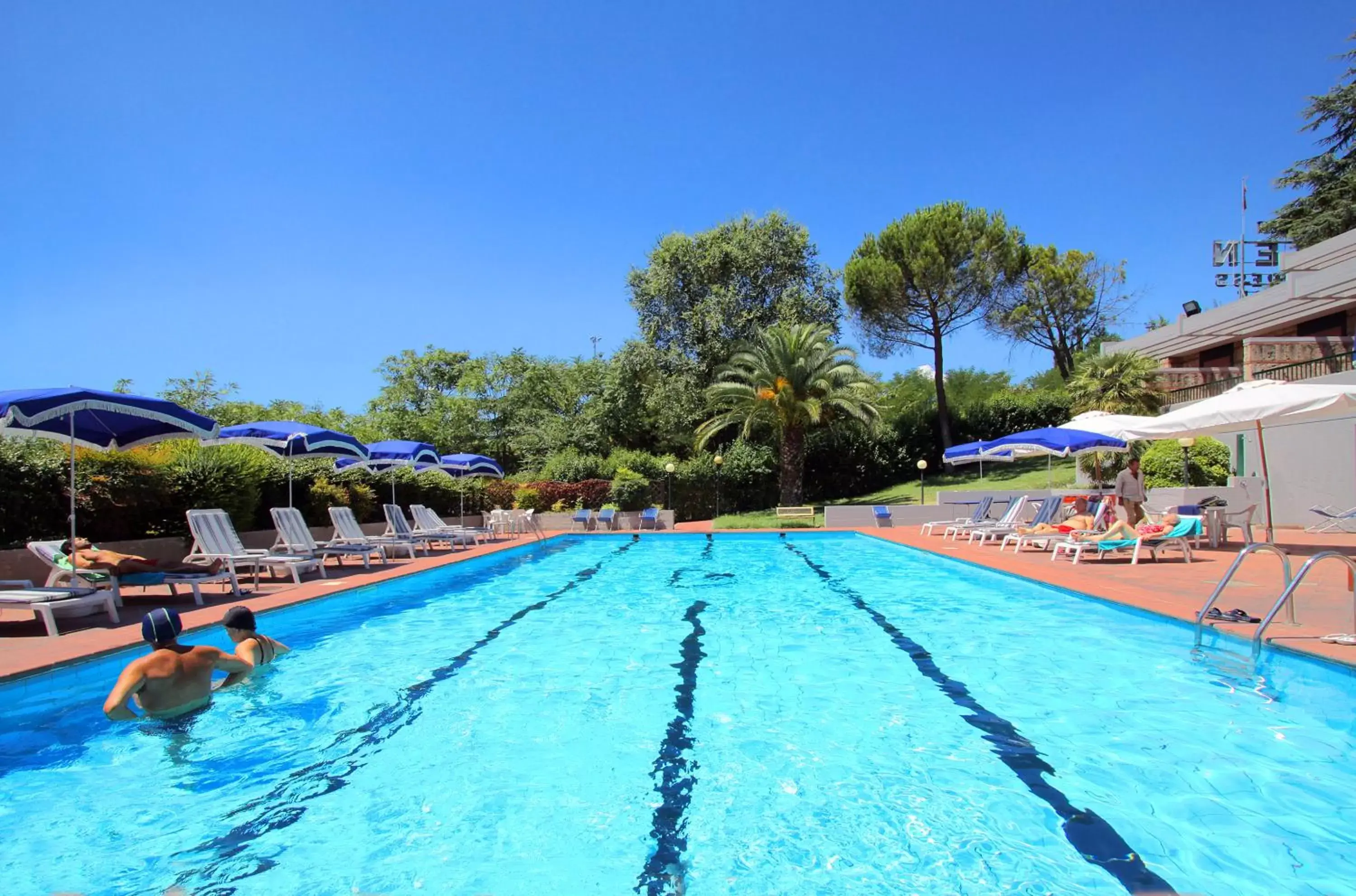 Pool view, Swimming Pool in Hotel Garden Terni