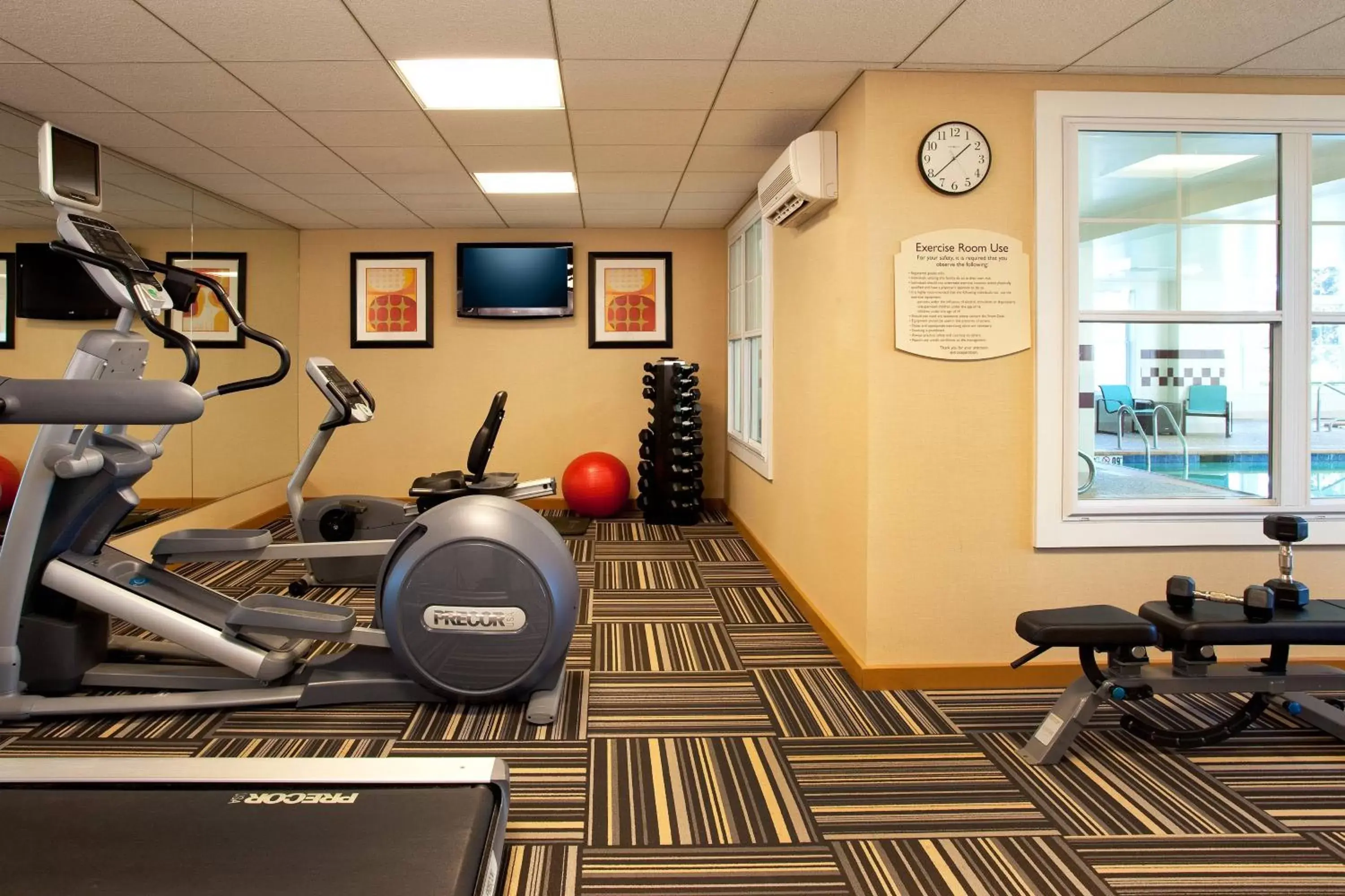 Fitness centre/facilities, Fitness Center/Facilities in Residence Inn by Marriott Auburn
