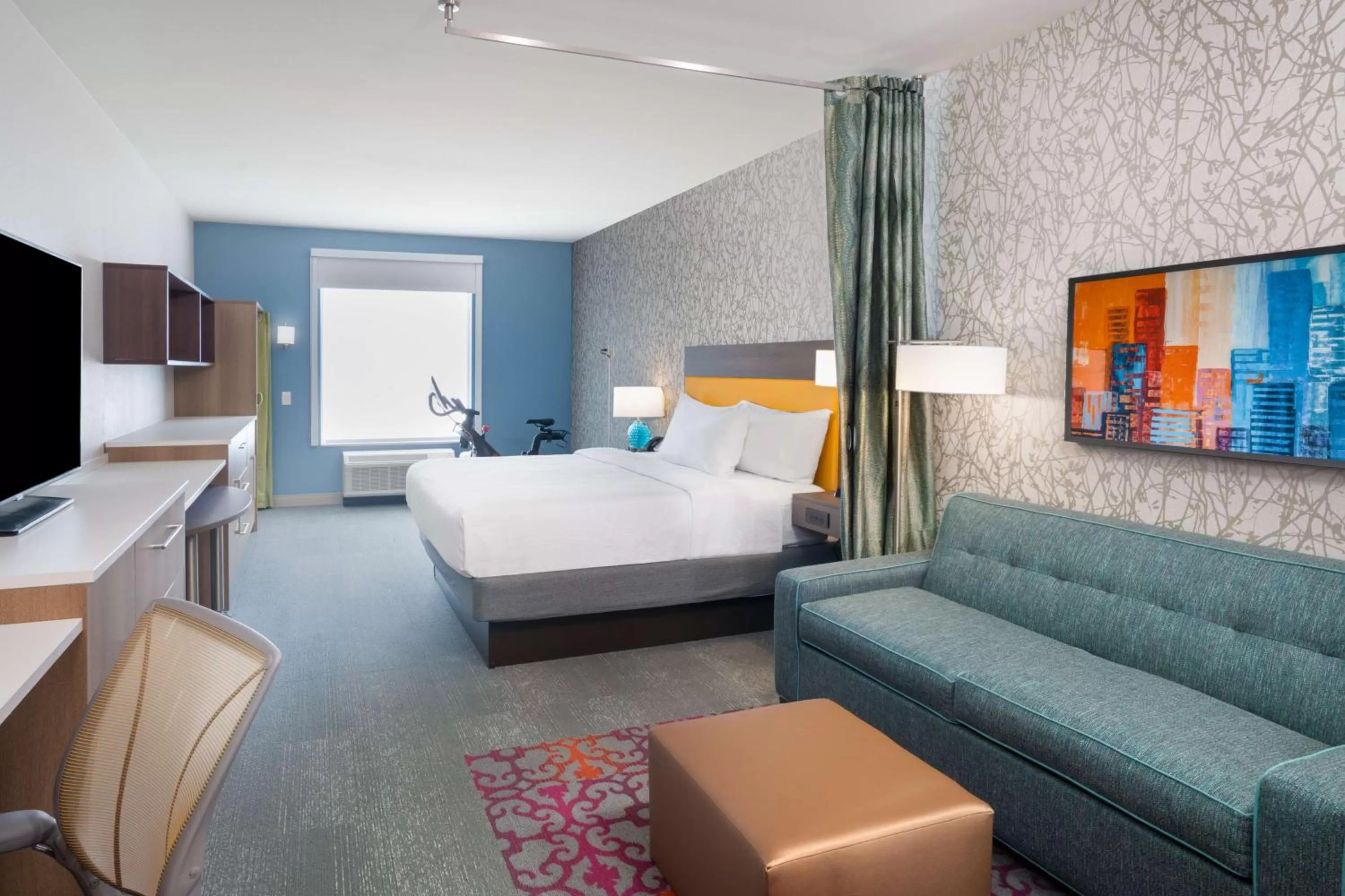 Bedroom, Bed in Home2 Suites By Hilton North Little Rock, Ar