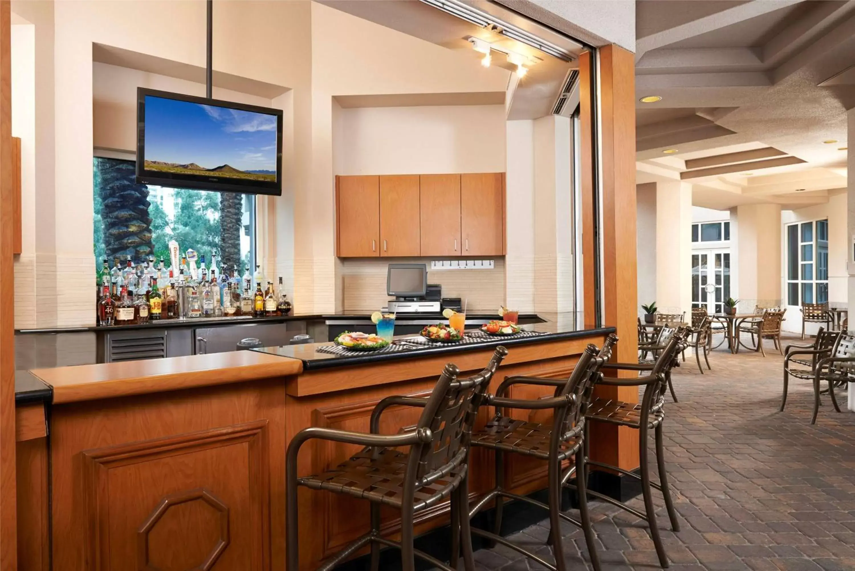 Dining area in Hilton Grand Vacations Club Paradise Las Vegas