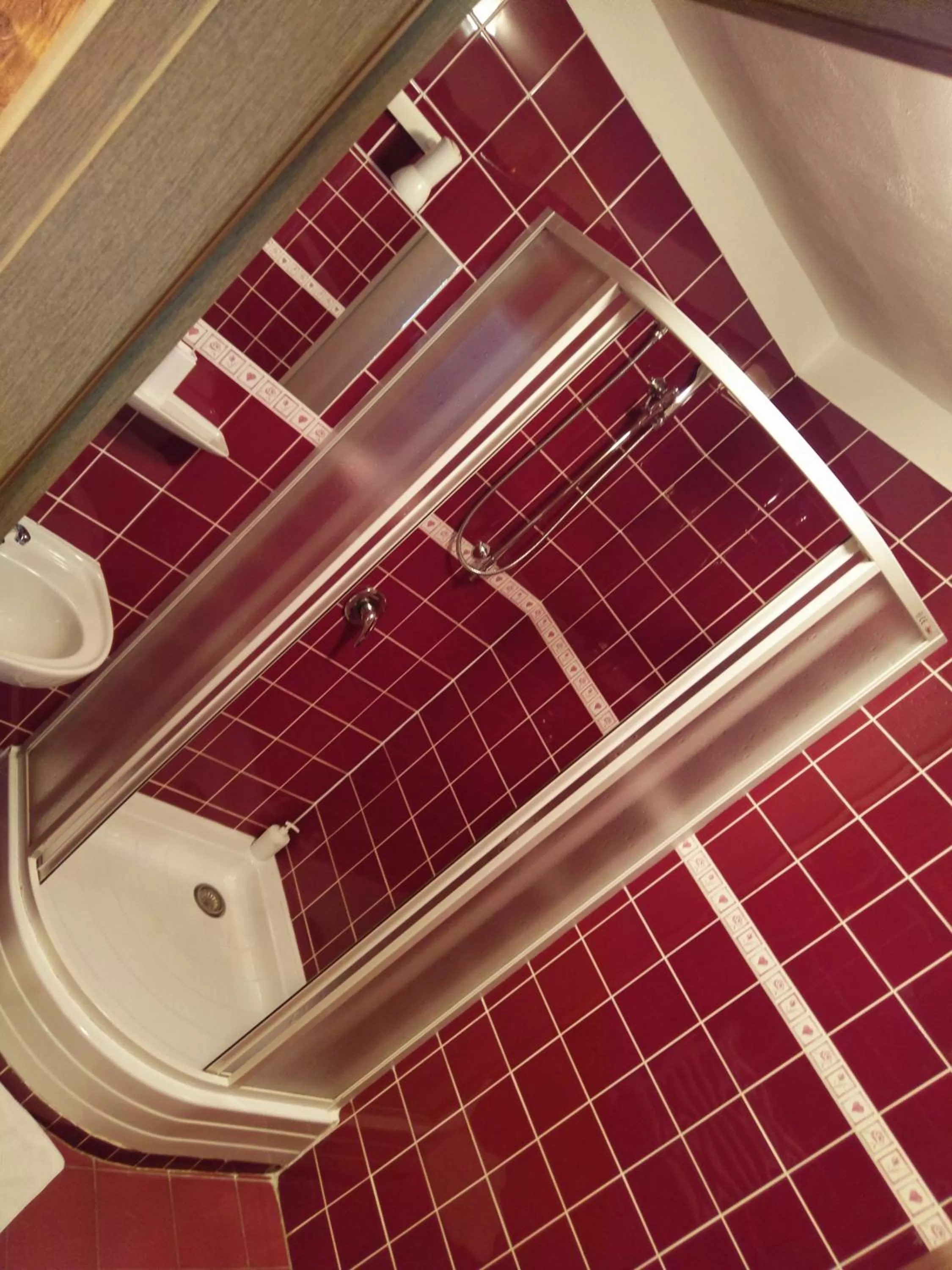 Bathroom in Hotel a Hostinec Tálský mlýn