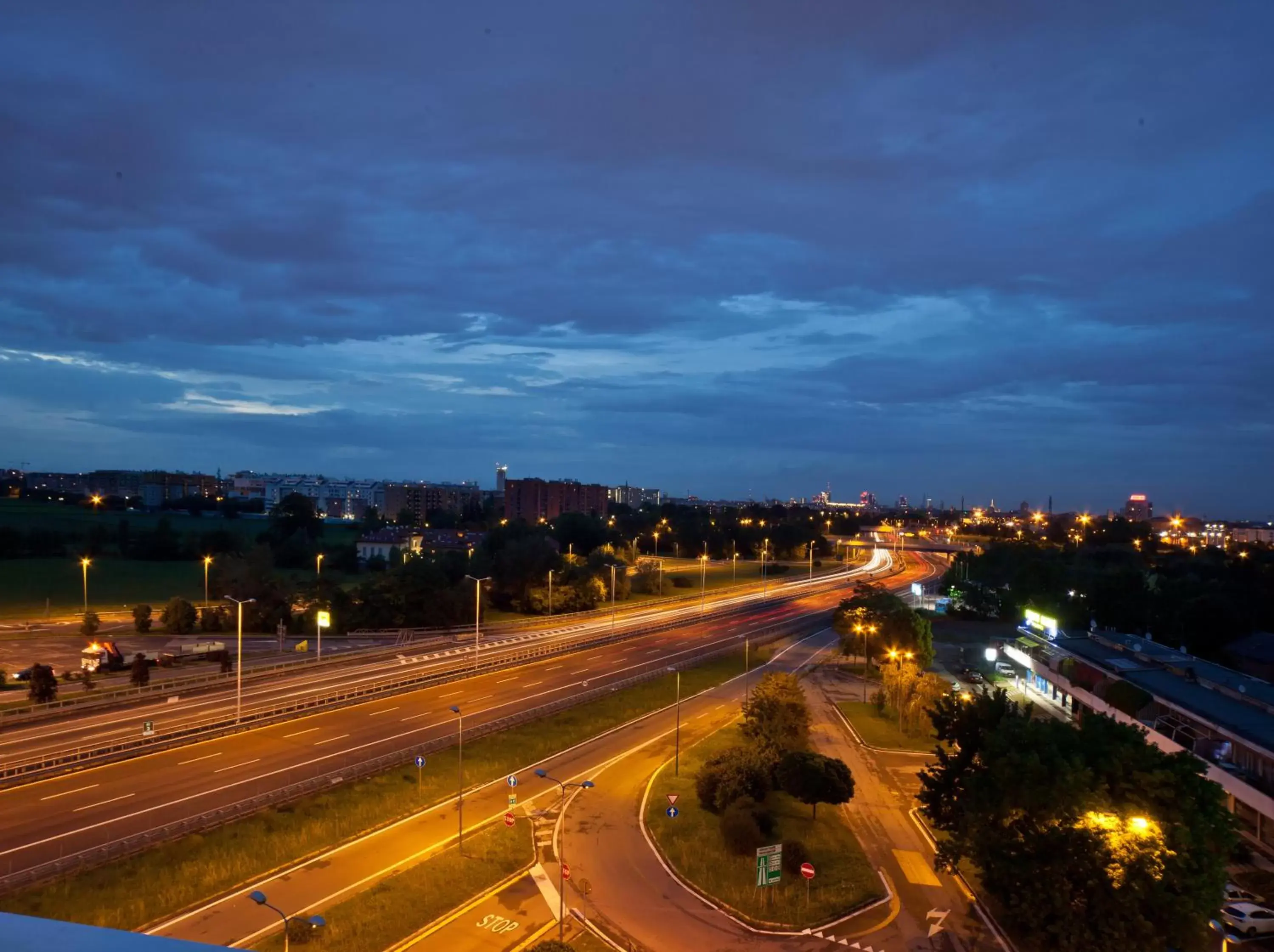 Bird's eye view in Hotel Alga