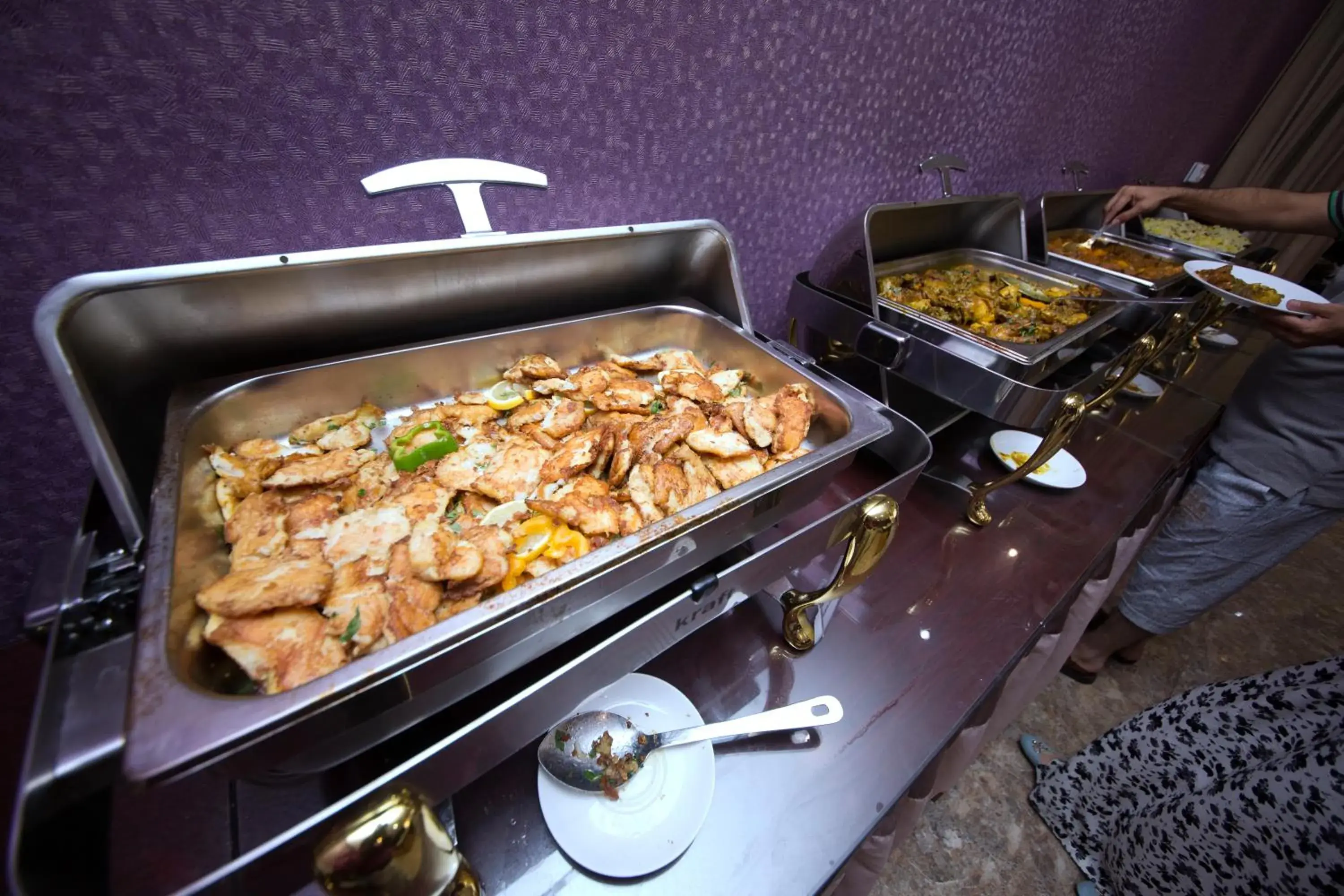 Food close-up in Al Khaleej Grand Hotel