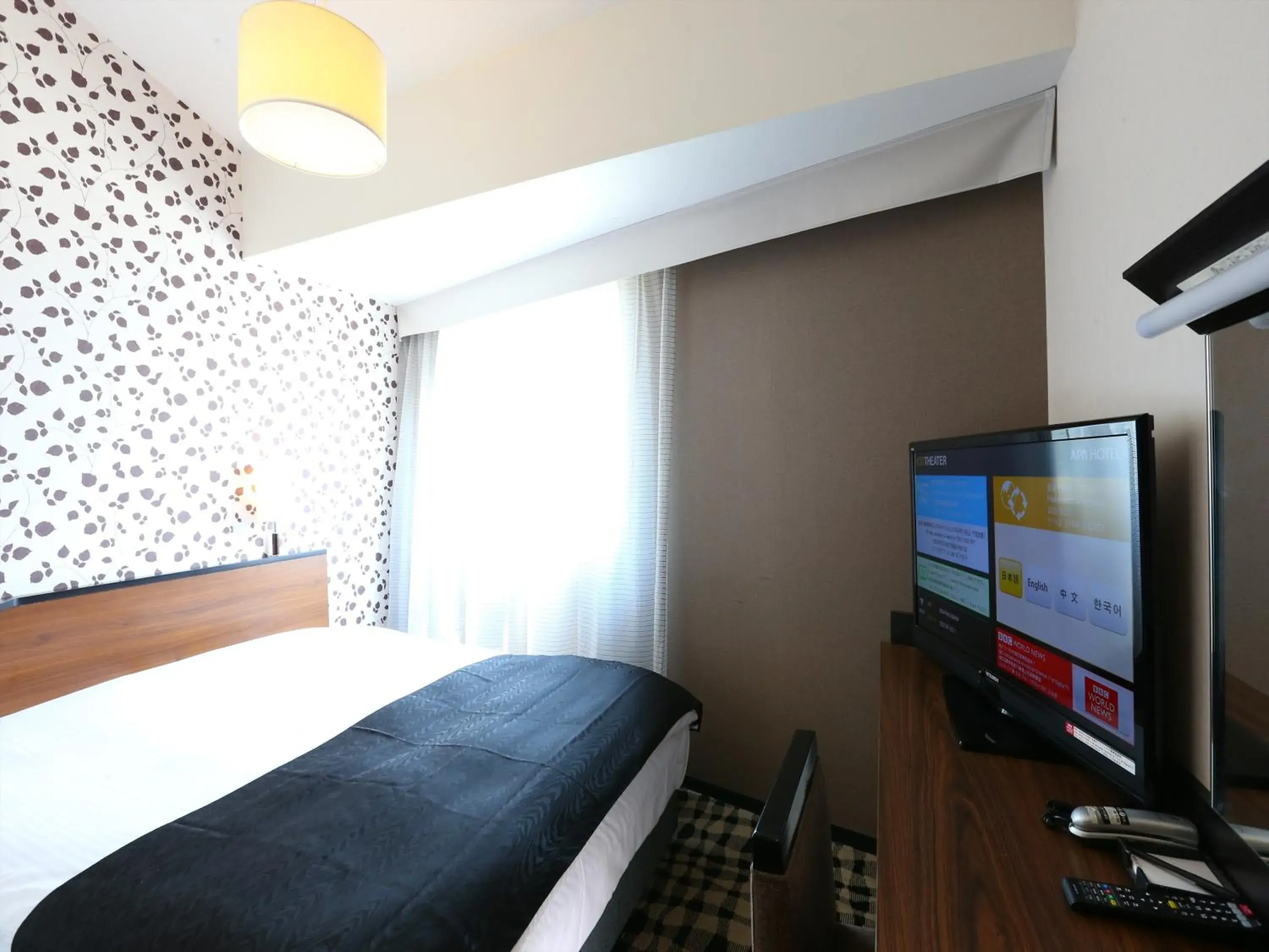 Photo of the whole room, Bed in APA Hotel Karuizawa Ekimae Karuizawaso