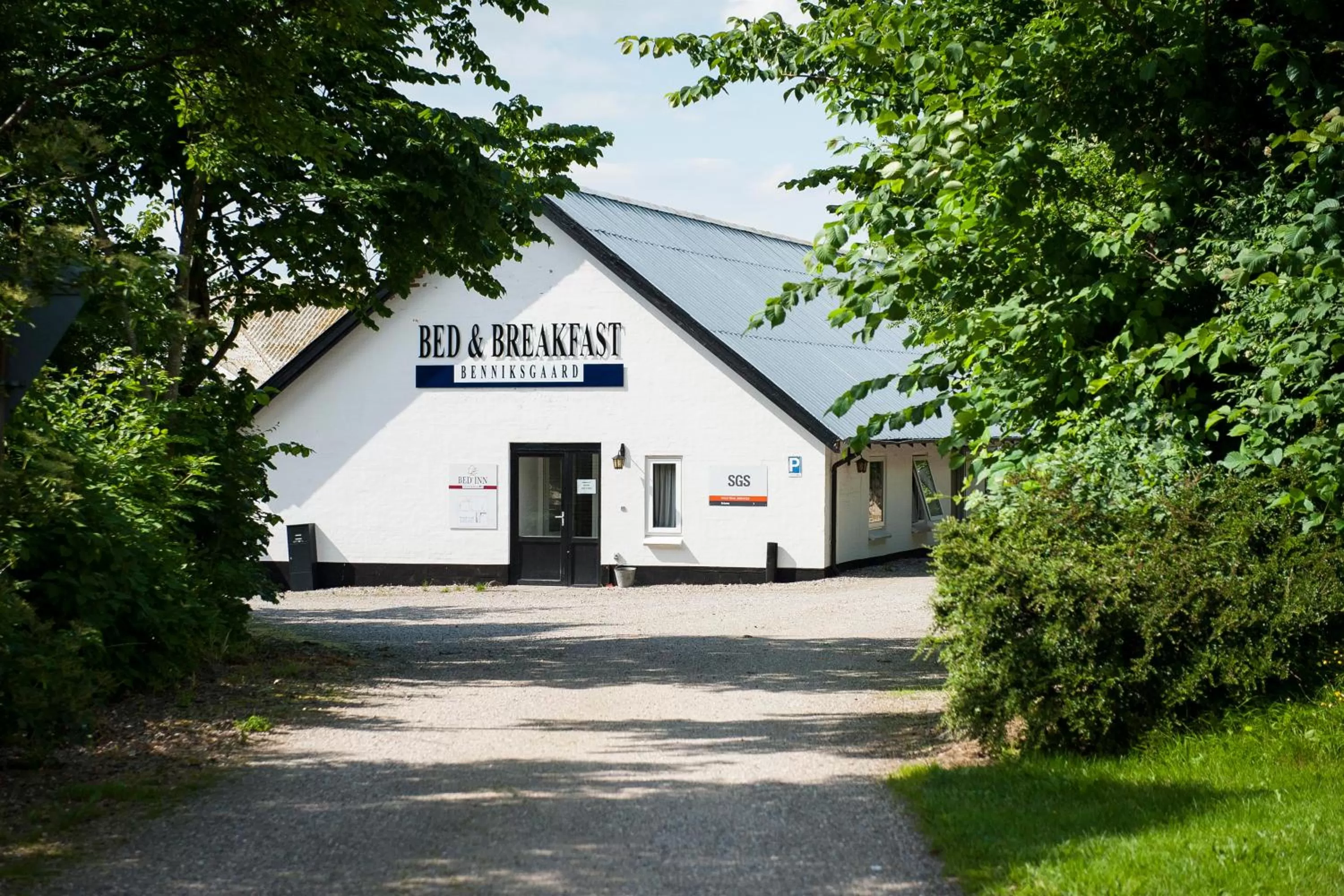 Facade/entrance in Benniksgaard Bed & Breakfast
