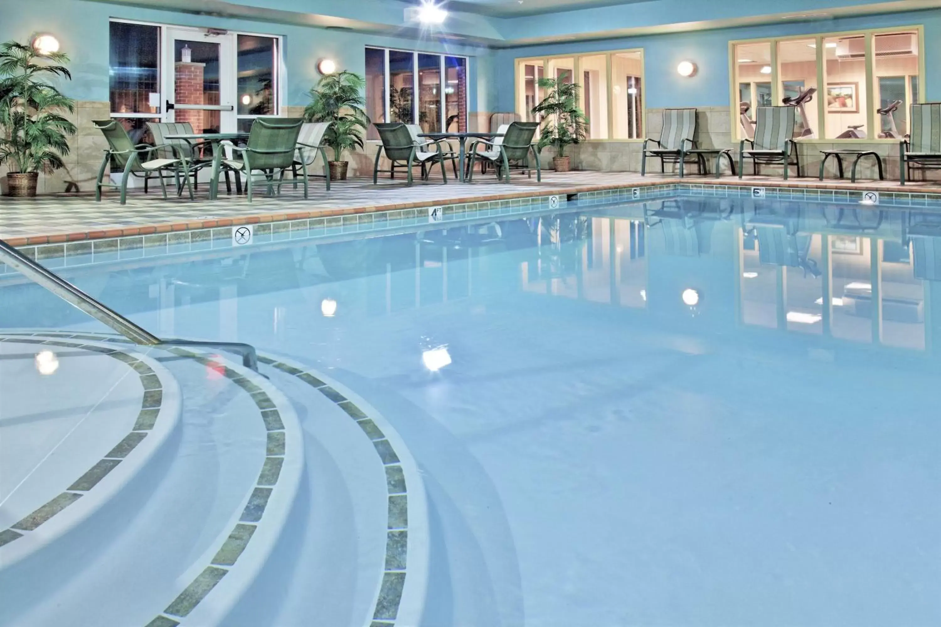 Swimming Pool in Holiday Inn Express Hotel & Suites Urbana-Champaign-U of I Area, an IHG Hotel