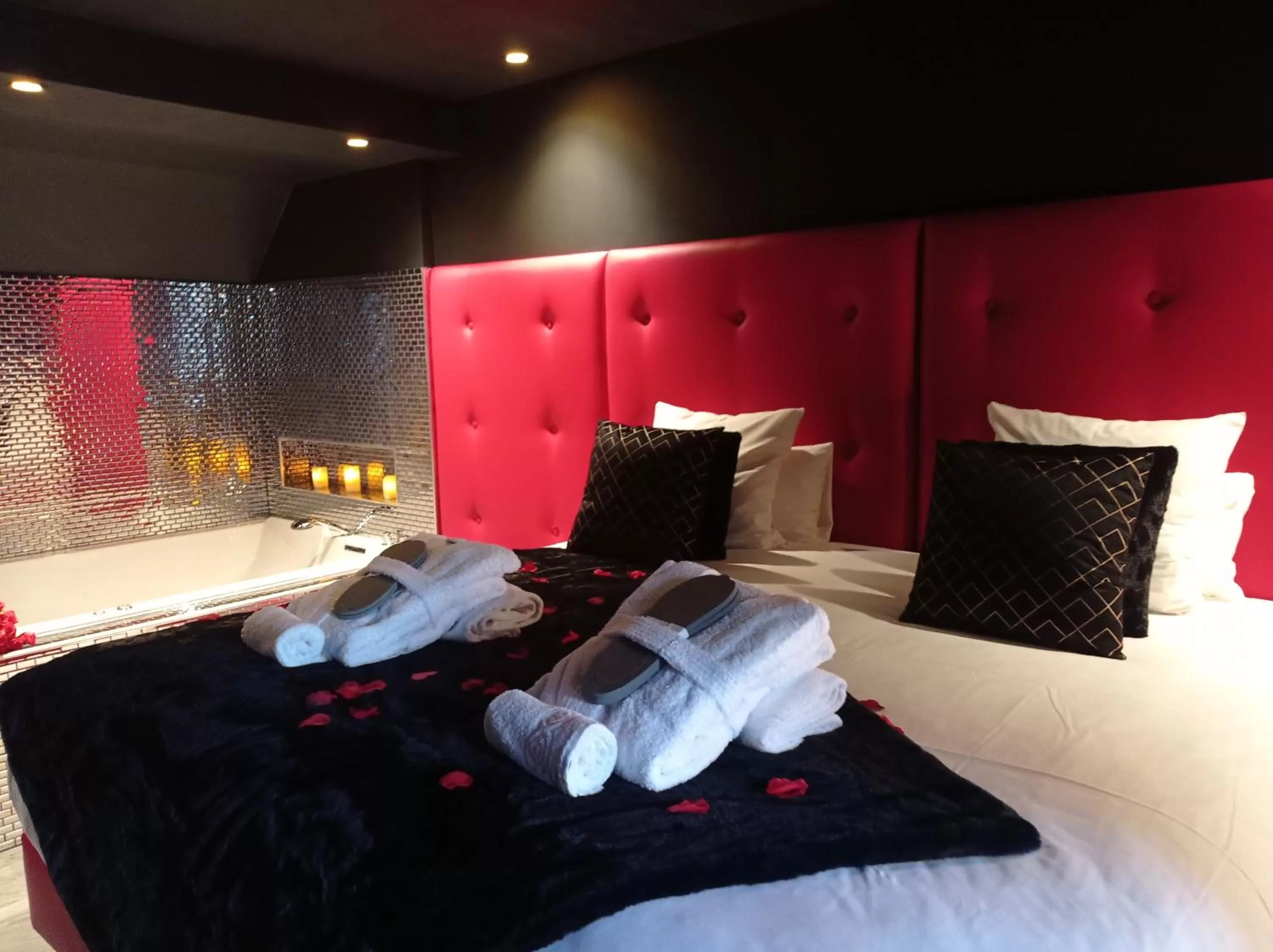 Bed in Hotel et Spa Le Lion d'Or