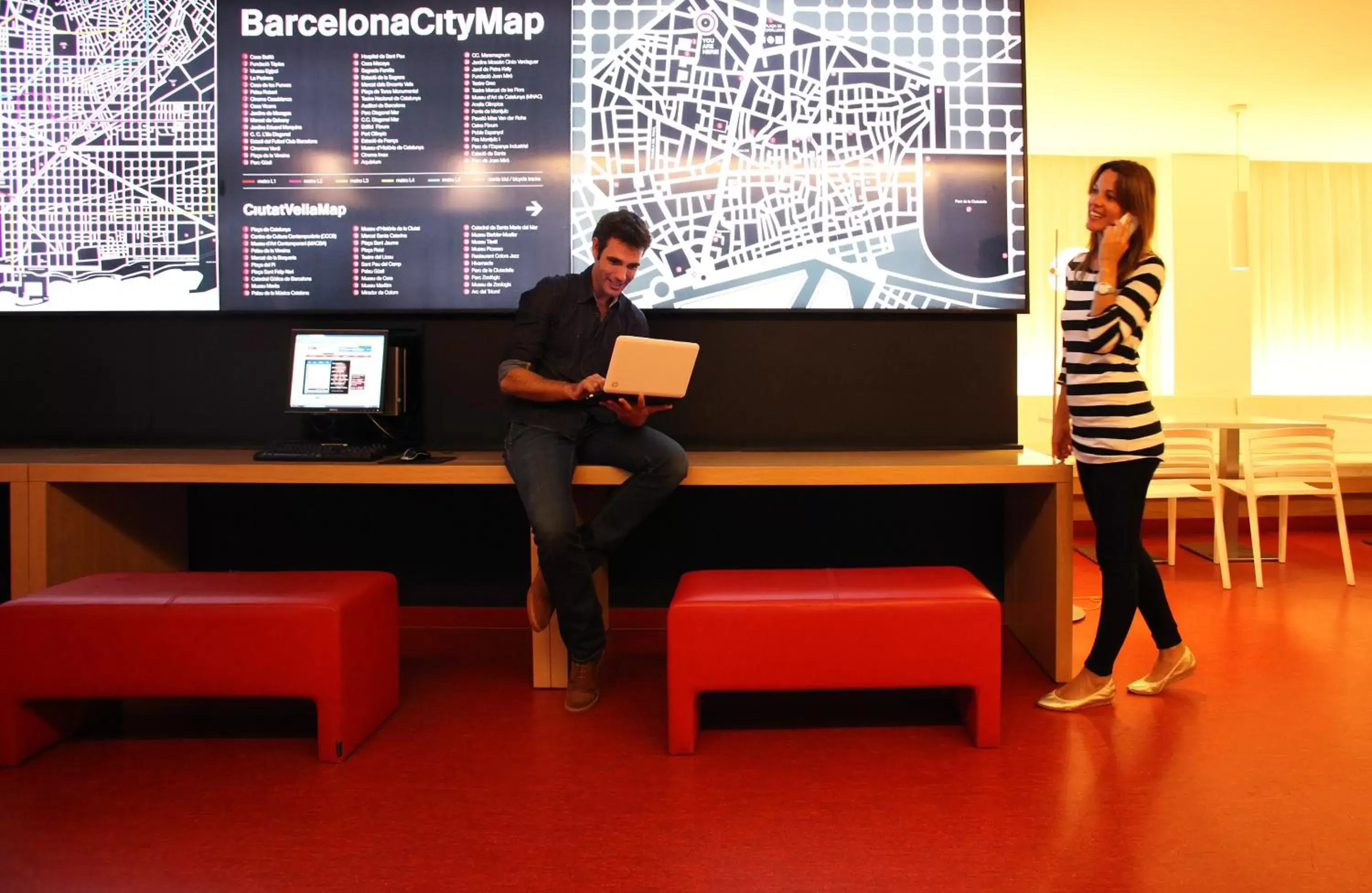 Lobby or reception in Ciutat Vella Lobby or reception in Ciutat Vella